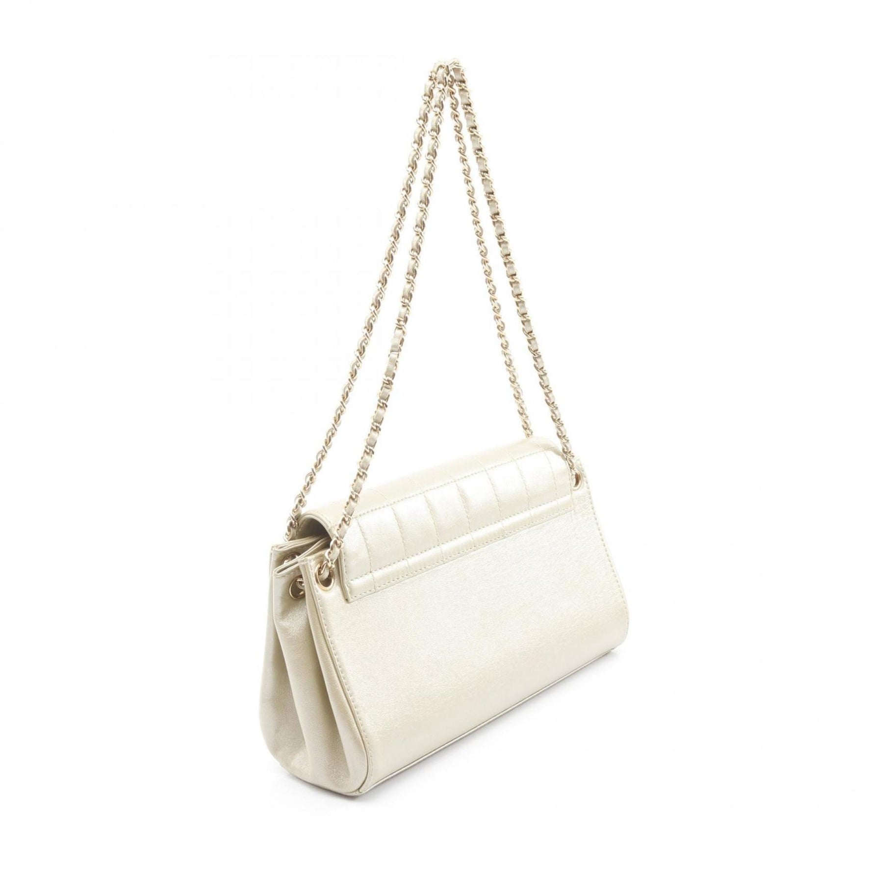 Chanel 2.55 Chocobar Shoulder Bag in Lambskin Leather