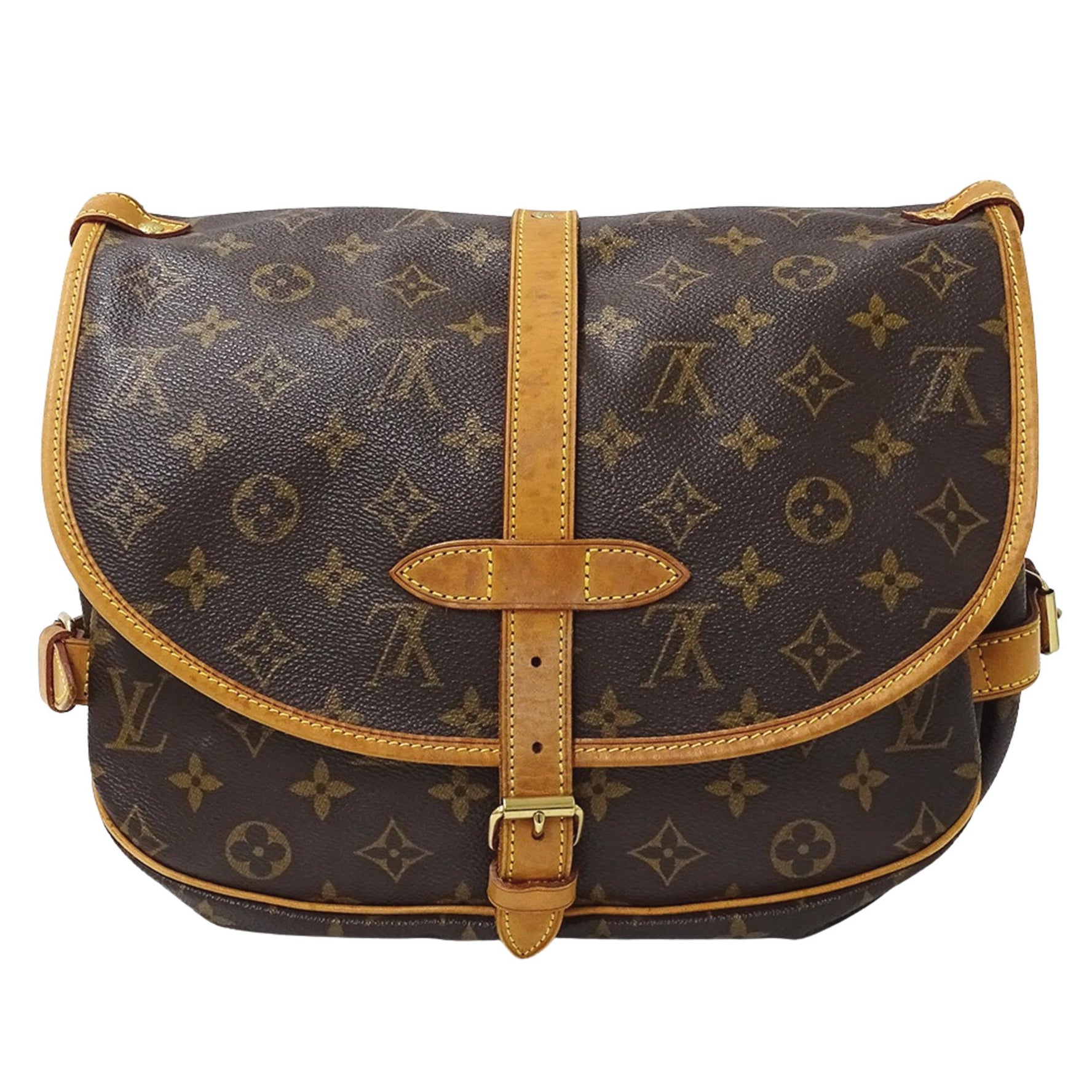 Louis Vuitton Saumur 30 Shoulder Bag, Brown, Crossbody