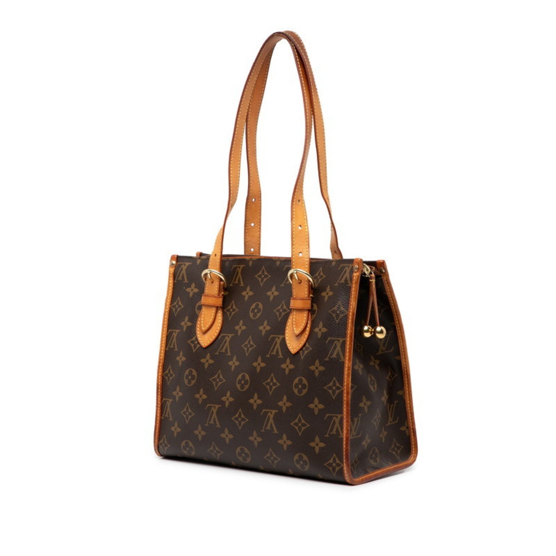 Louis Vuitton Monogram Popincourt Au Shoulder Bag Tote PVC Leather LOUIS VUITTON