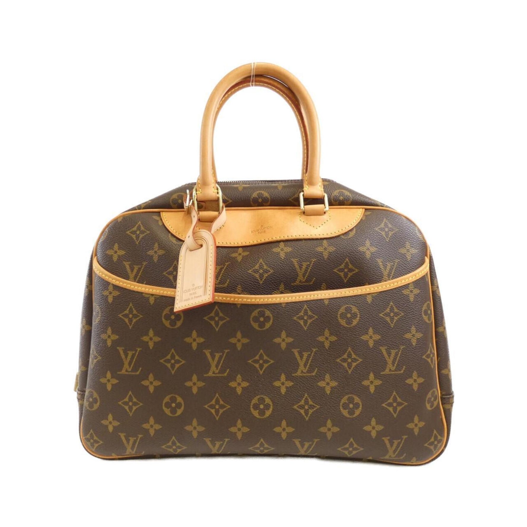 Louis Vuitton Monogram Bowling Vanity Handbag