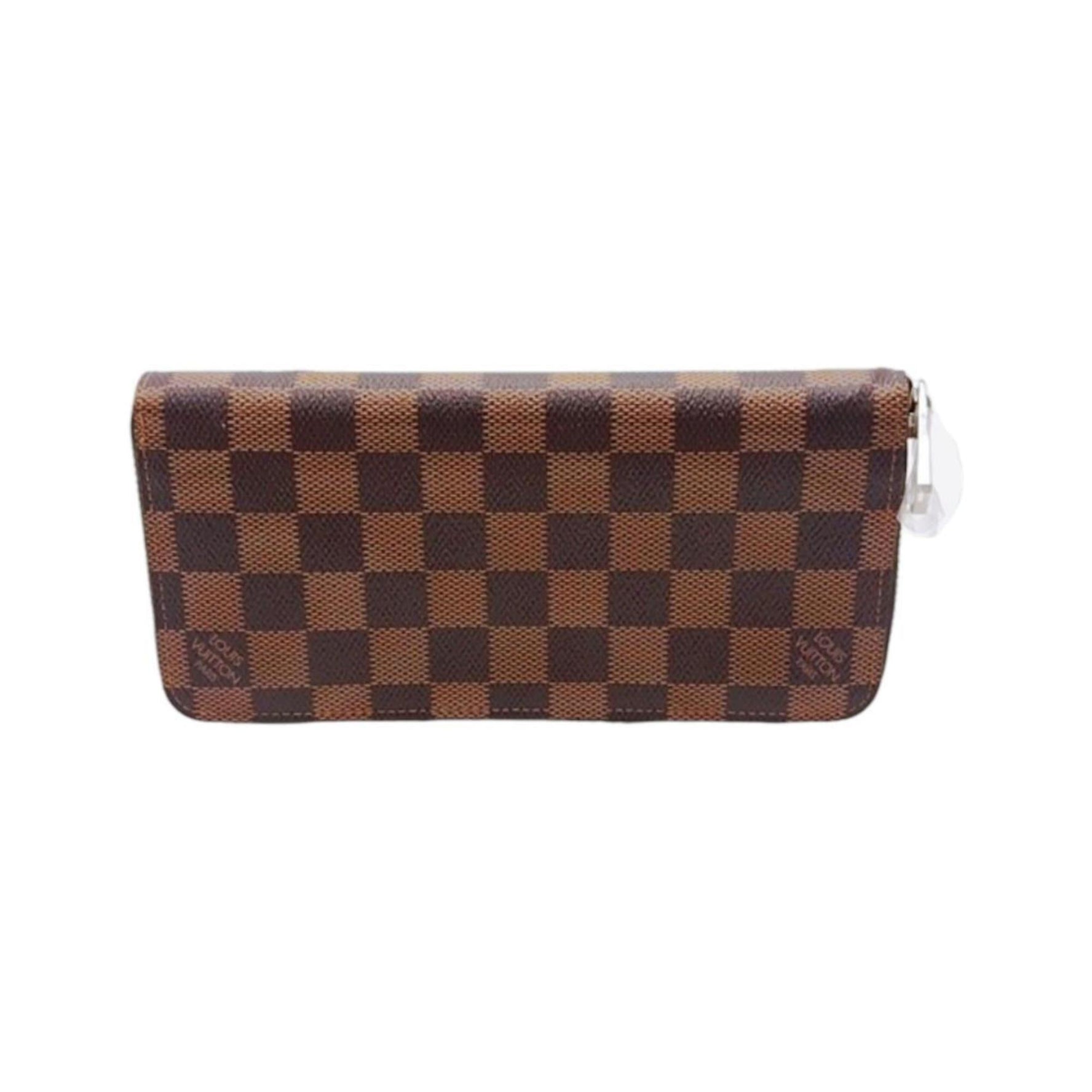 Louis Vuitton Zippy Wallet Damier Vertical Brown