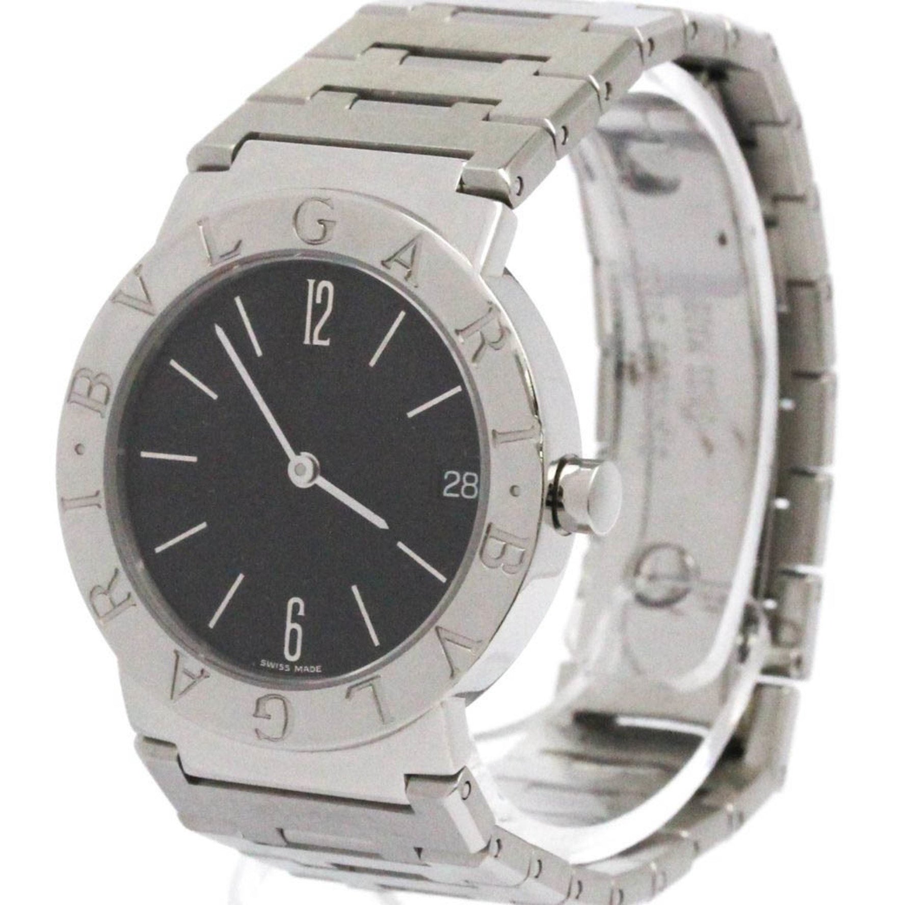 BVLGARI Steel Quartz Watch Polished