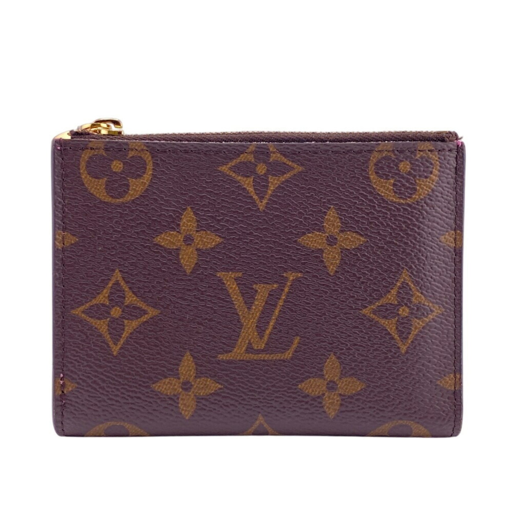 LOUIS VUITTON Louis Vuitton Wallet M82383 Portefeuille Lisa Monogram Bifold Brown Women's