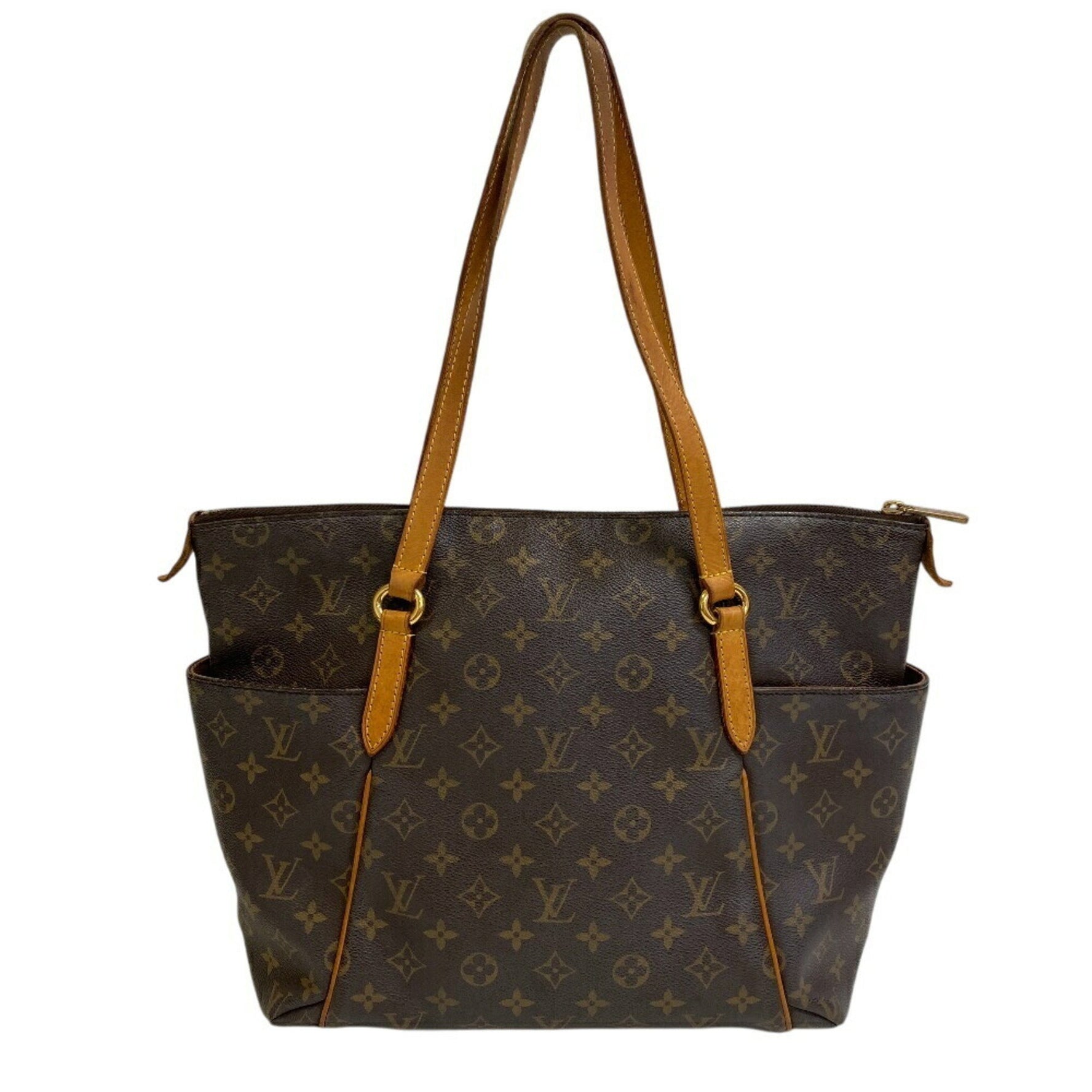LOUIS VUITTON M56689 Totally MM Monogram Tote Bag, Brown, Unisex