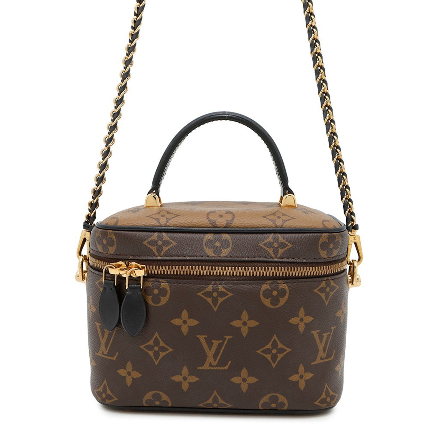 Louis Vuitton Monogram Reverse Vanity NV PM Handbag Nicolas Ghesquière Black
