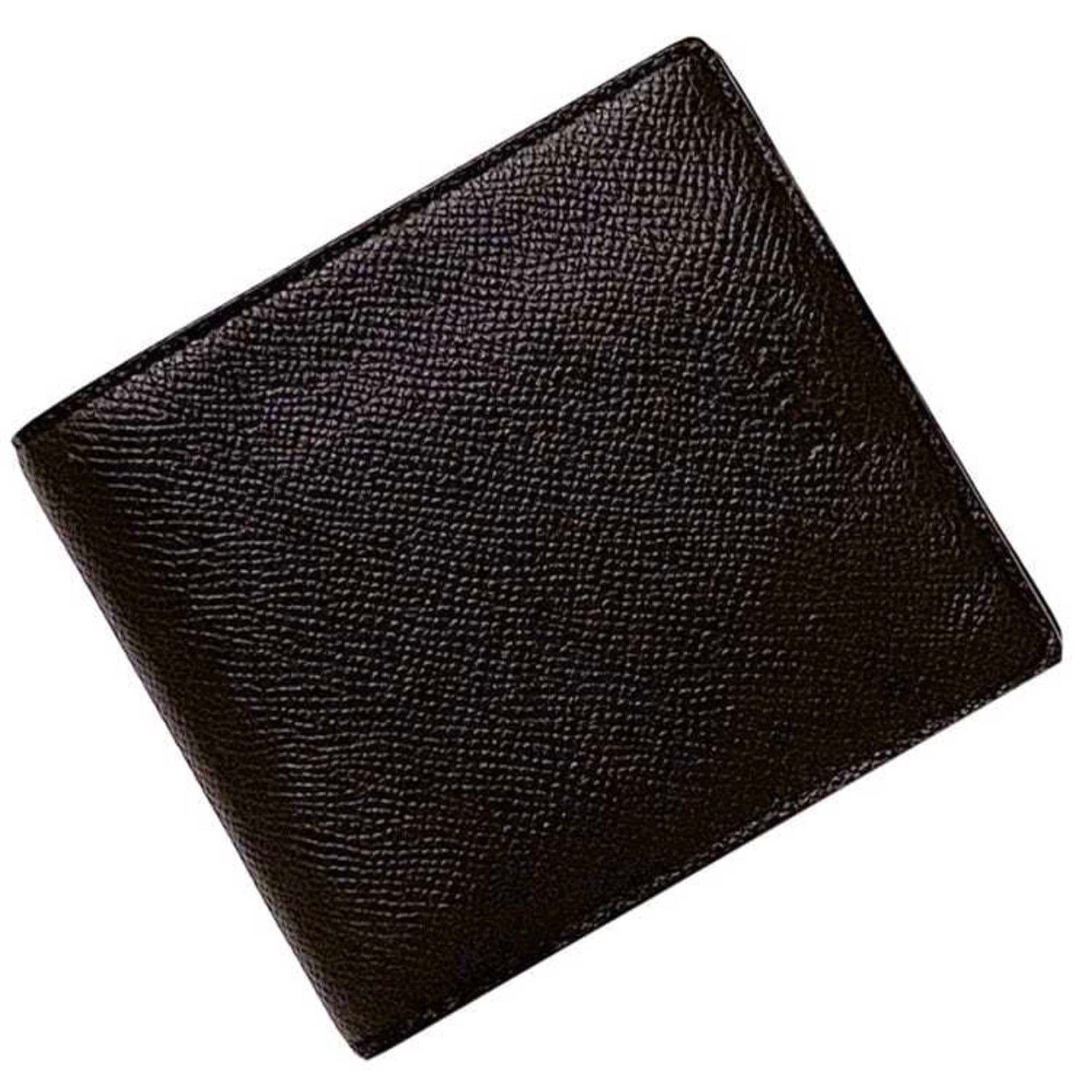 Bally Bi-fold Wallet ec-22731 Brown Unused Leather BALLY Grain Folding Compact