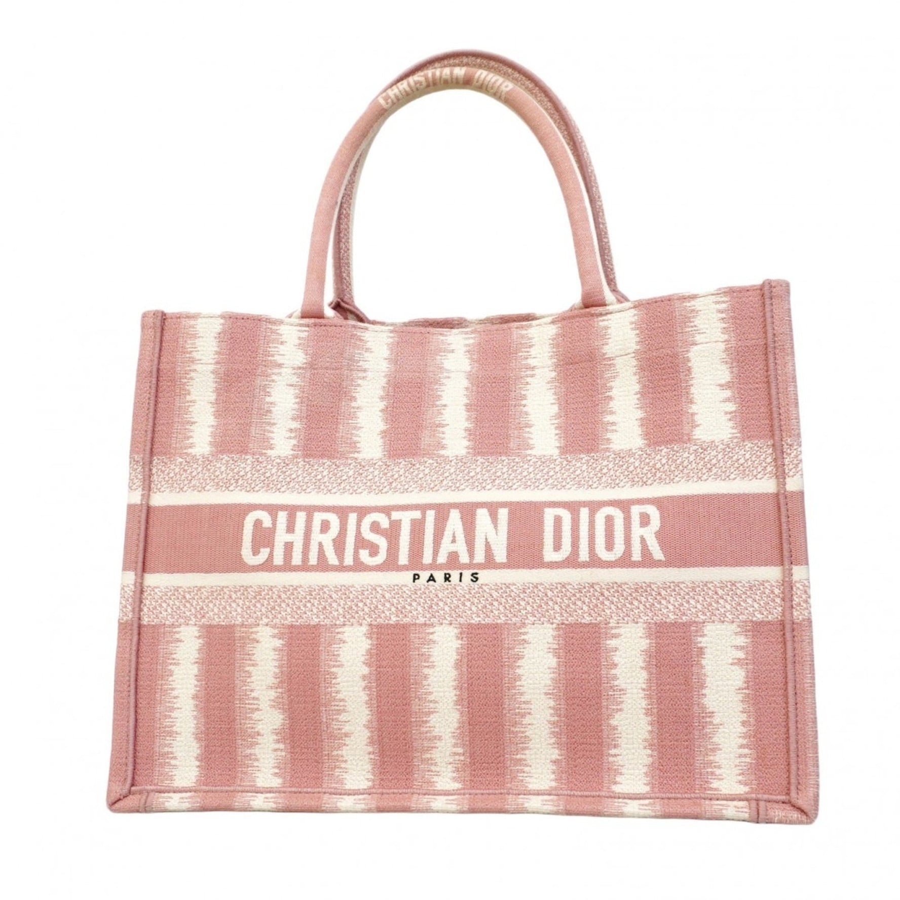 Christian Dior Book Tote Canvas Bag