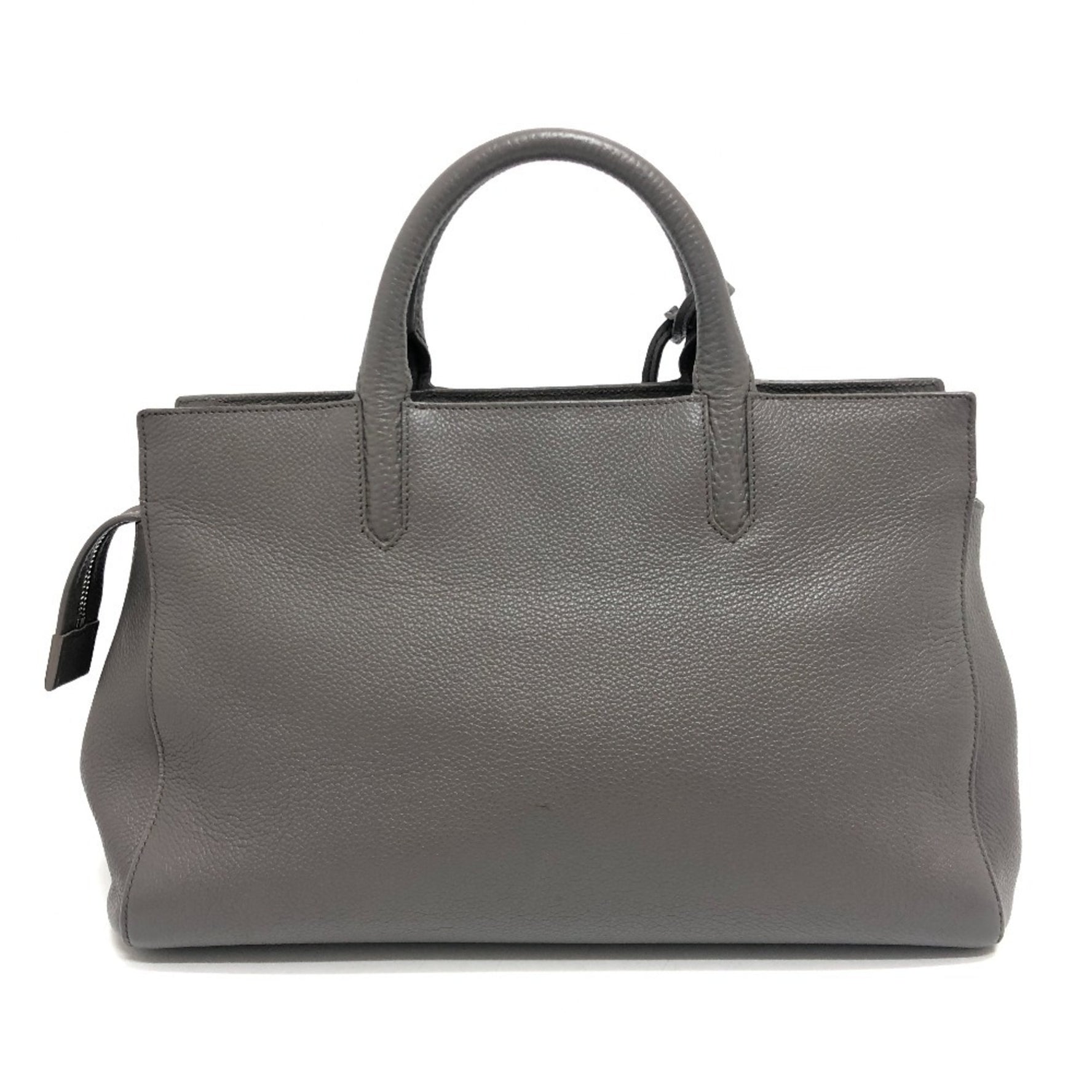 Saint Laurent Cavalli Gauche 2WAY bag, handbag, shoulder leather, women's, gray
