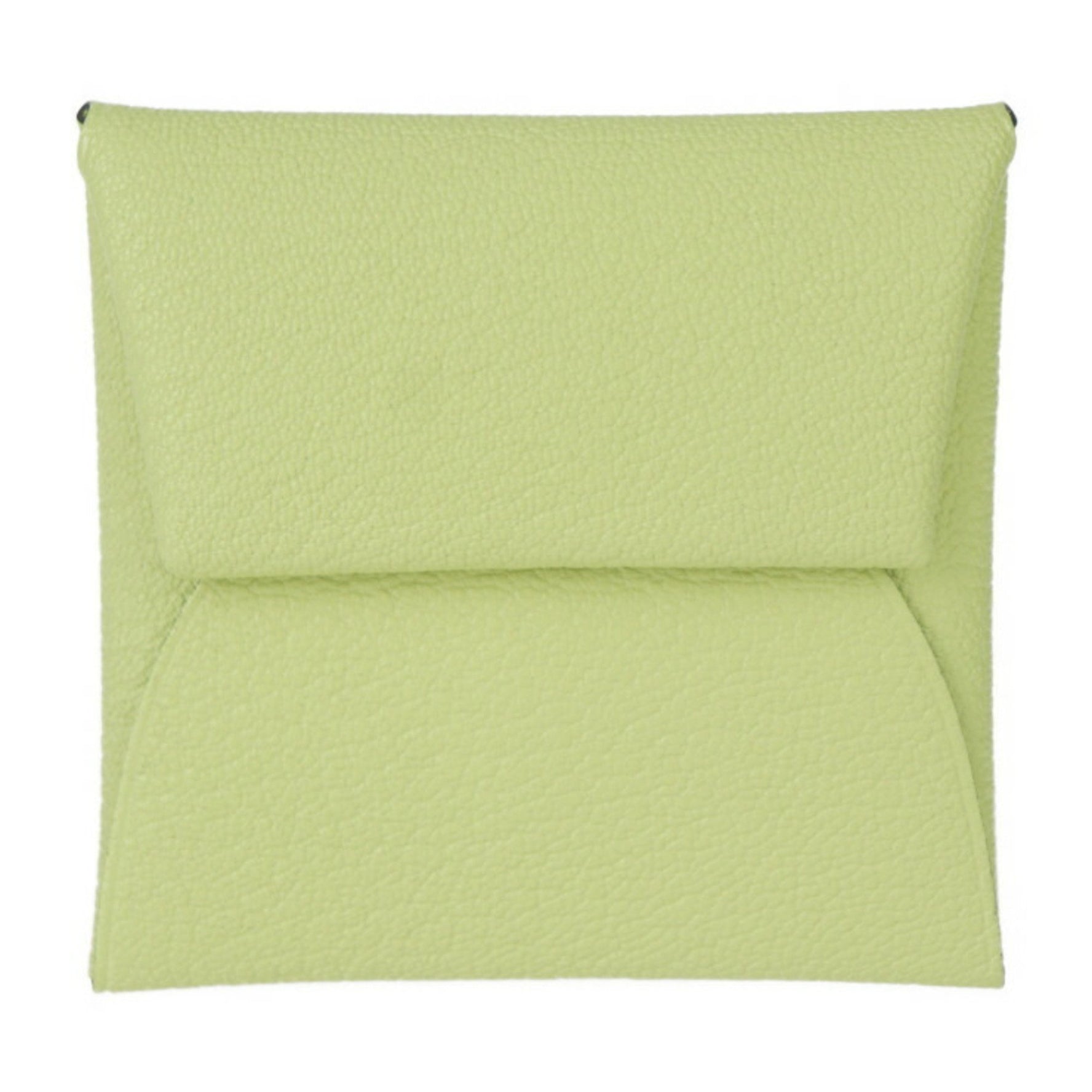 HERMES Bastia Wallet/Coin Case 039759CK Chevre Jaune Bourgeon Yellow Coin Purse Z Stamp R2408123008024