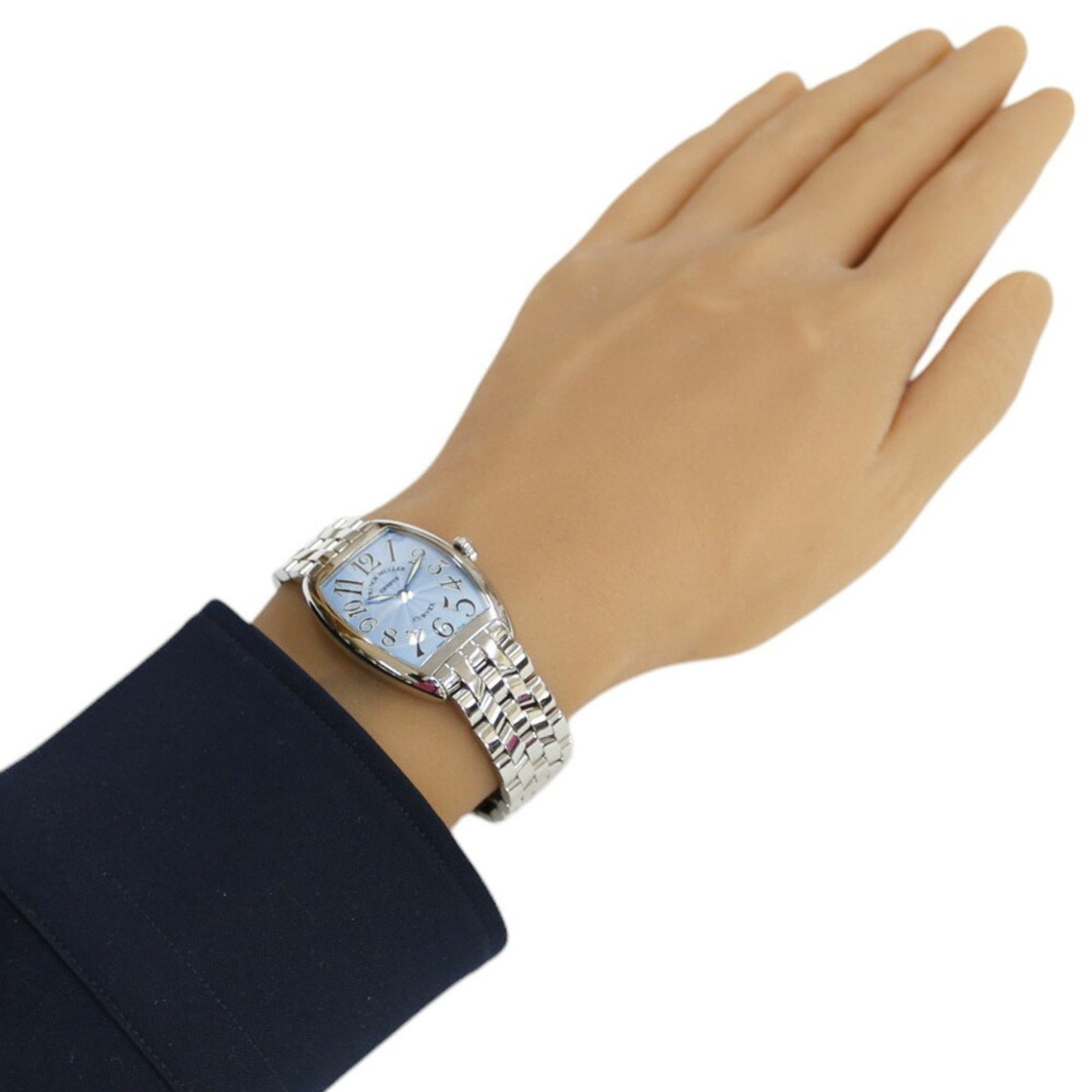 Franck Muller Tono Curvex Watch Stainless Steel 7502 Quartz Unisex FRANCK MULLER Non-Waterproof Reason for Sale