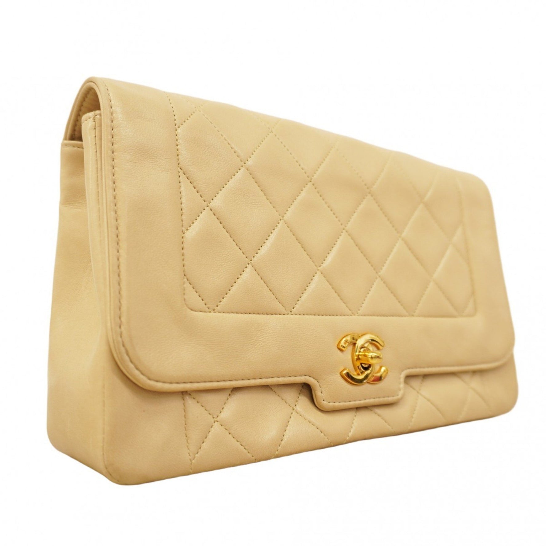 Chanel Matelasse Shoulder Bag with Chain Bag, Lambskin