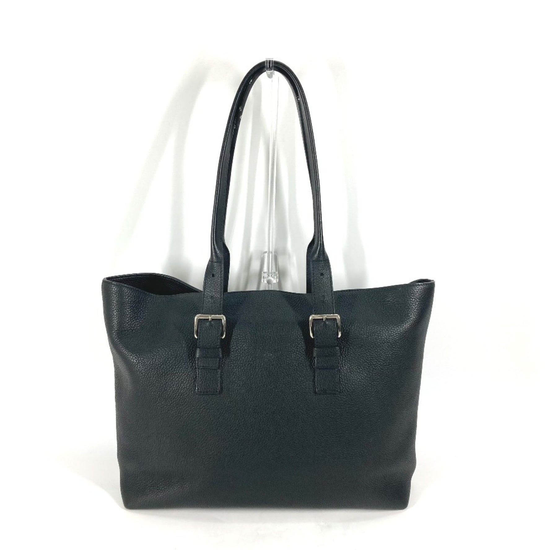 Louis Vuitton Shoulder Bag Cabas Voyage Tote Taurillon Leather Noir Black