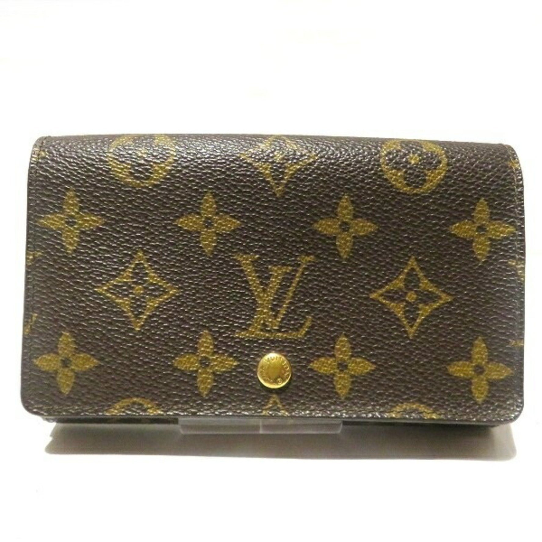 Louis Vuitton Monogram Porto Mone Zip M61735 Bi-fold Wallet for Men and Women