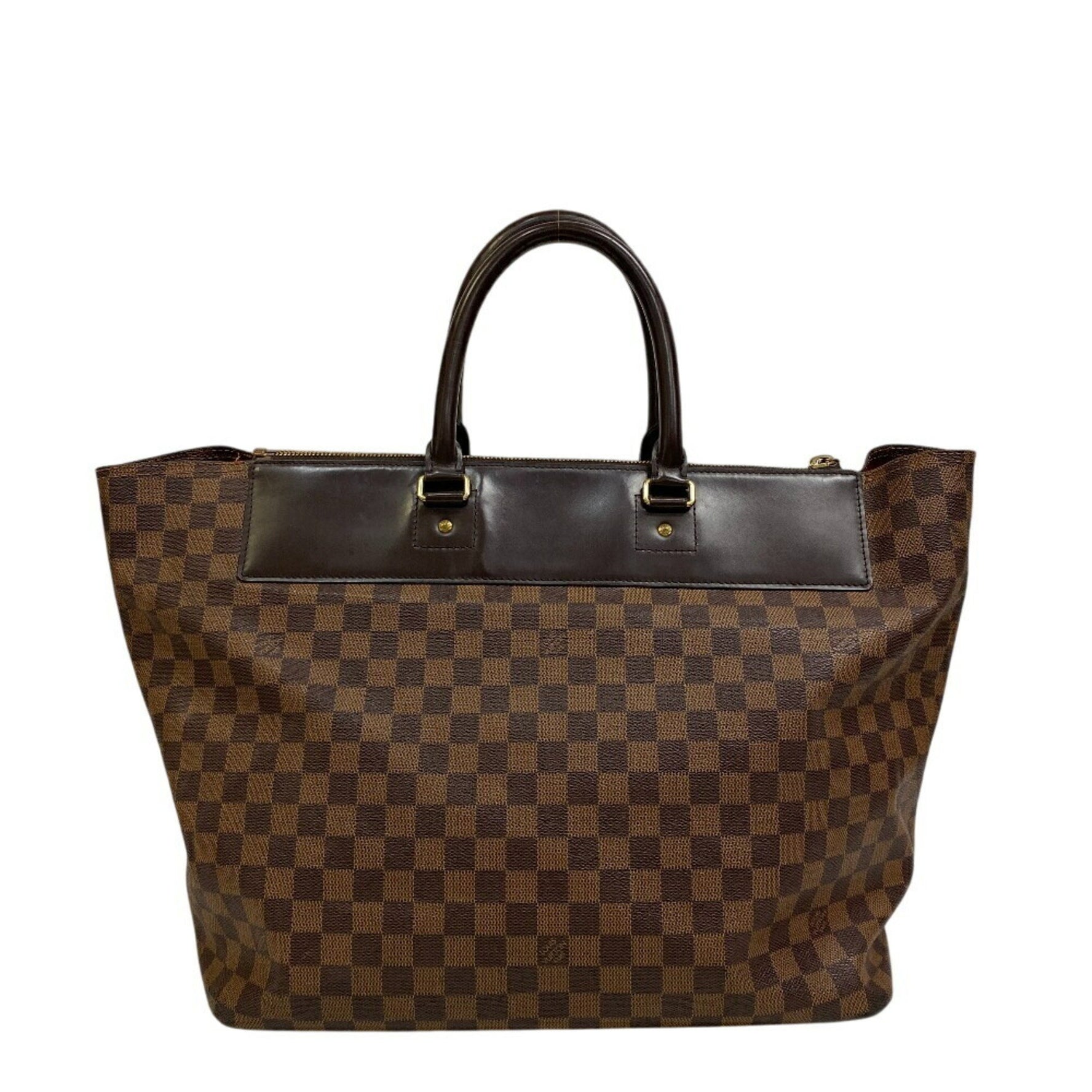 Louis Vuitton Neo Greenwich Damier Pattern Handbag Brown Unisex