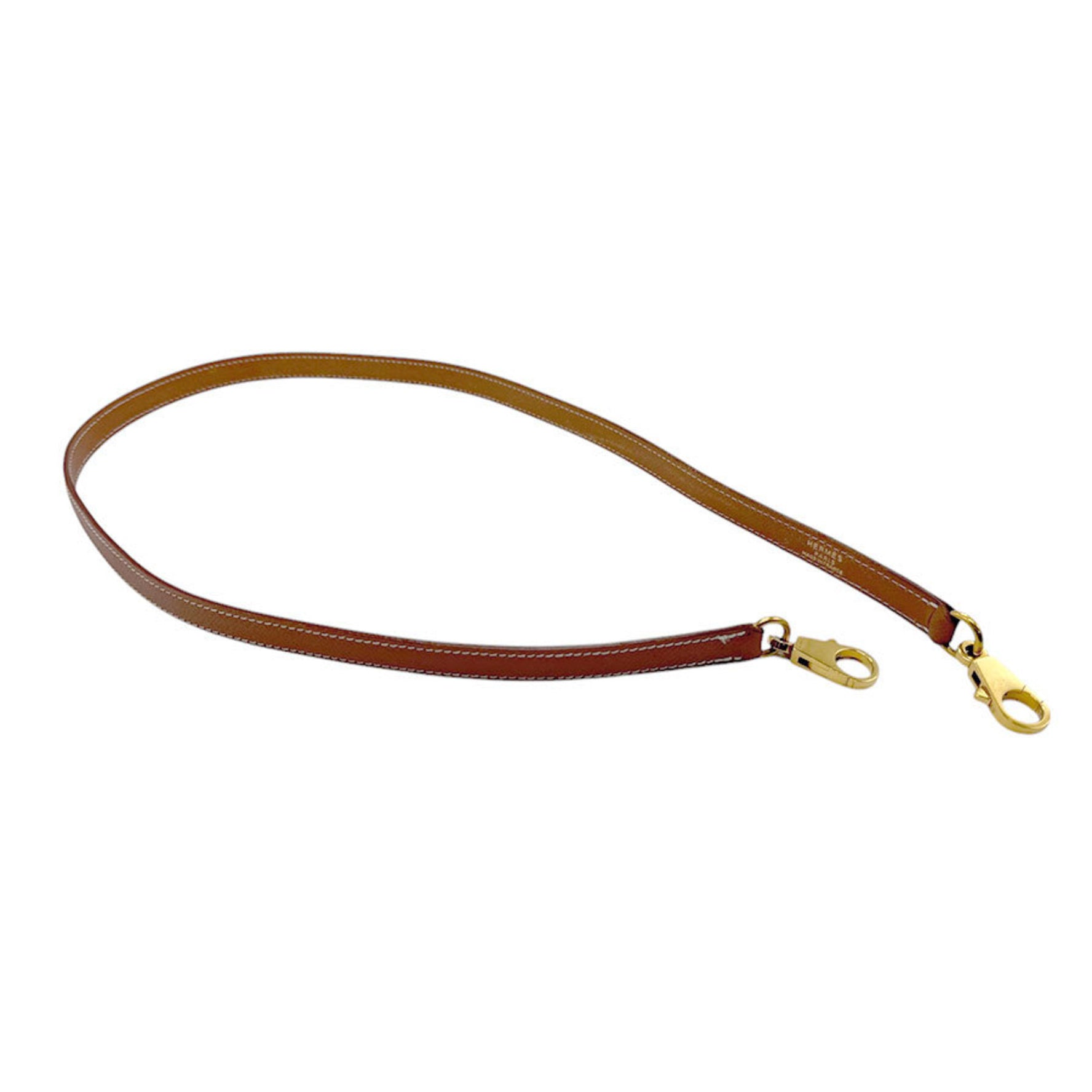 Hermes HERMES Shoulder Strap for Bolide Kelly Cushvel Gold Men Women z3211