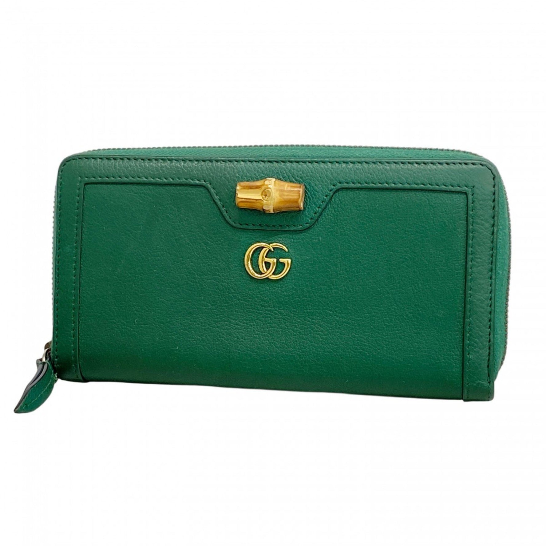 Gucci Bamboo Diana Long Wallet Leather