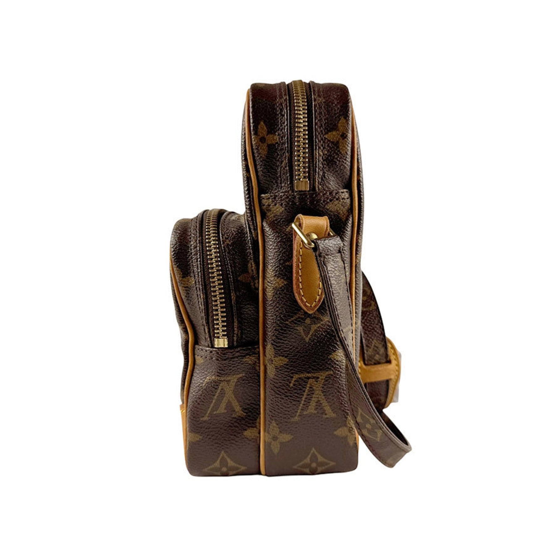 Louis Vuitton Shoulder Bag Monogram Amazon Canvas Gold