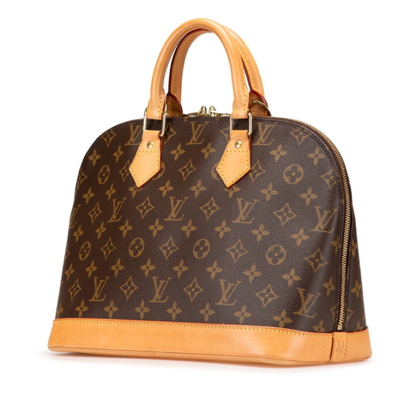 Louis Vuitton Monogram Alma PM Handbag Leather LOUIS VUITTON