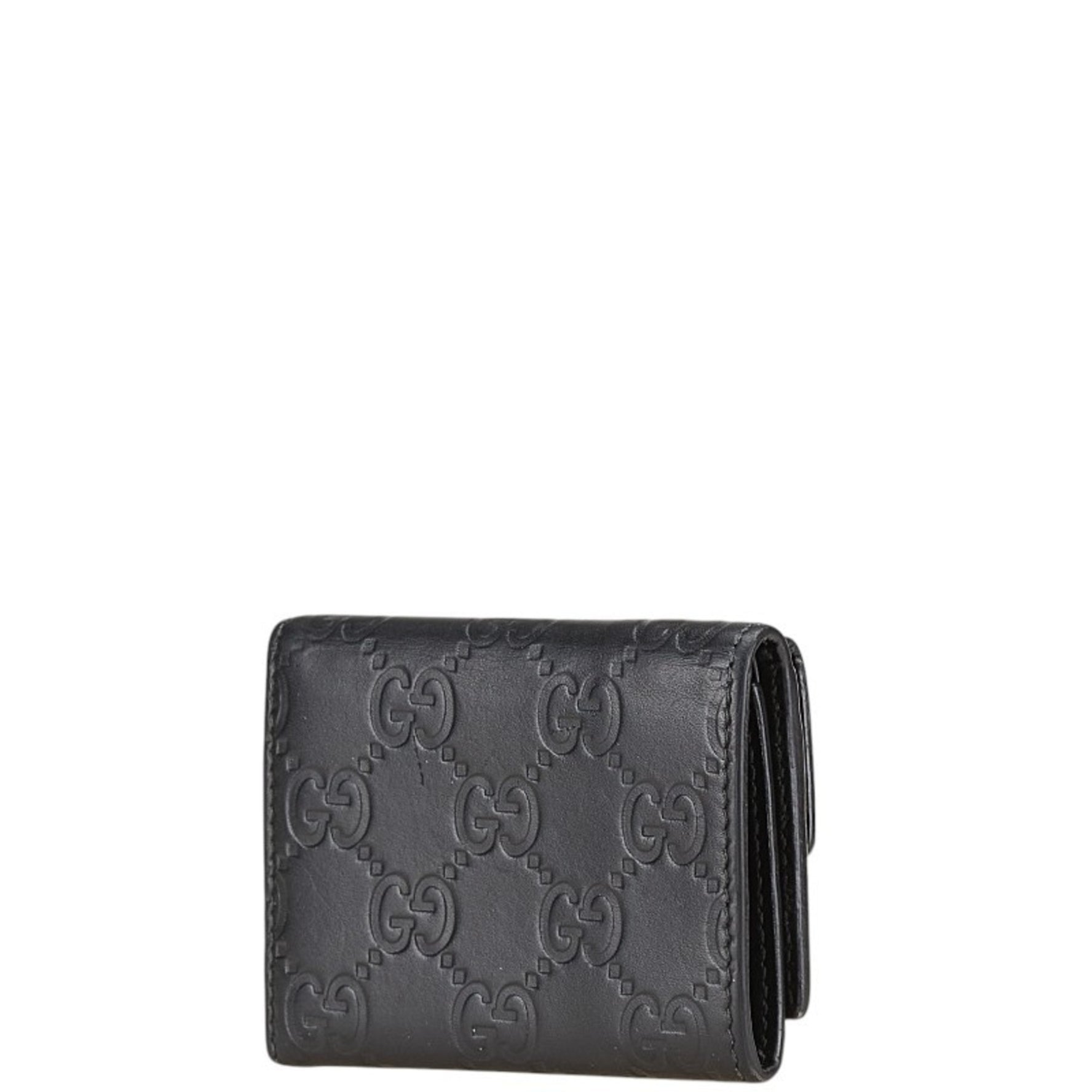 Gucci Guccissima Bi-fold Wallet PVC Leather