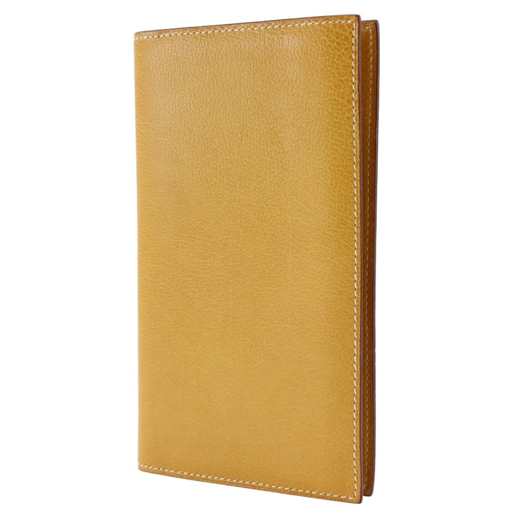 Hermes Agenda Vision Planner Cover Chevre 2008 Yellow L Unisex