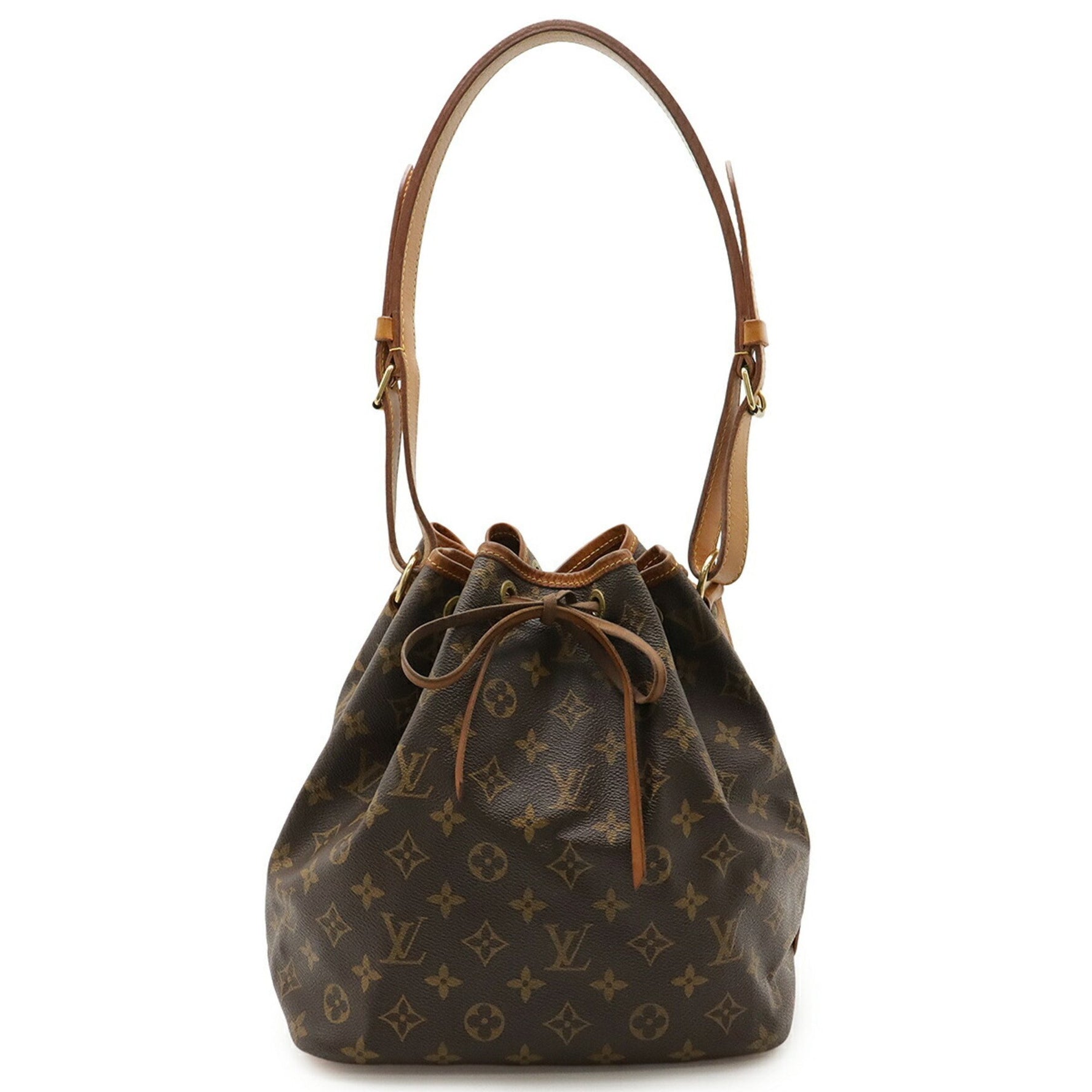 LOUIS VUITTON Monogram Petit Noe Shoulder Bag, Model