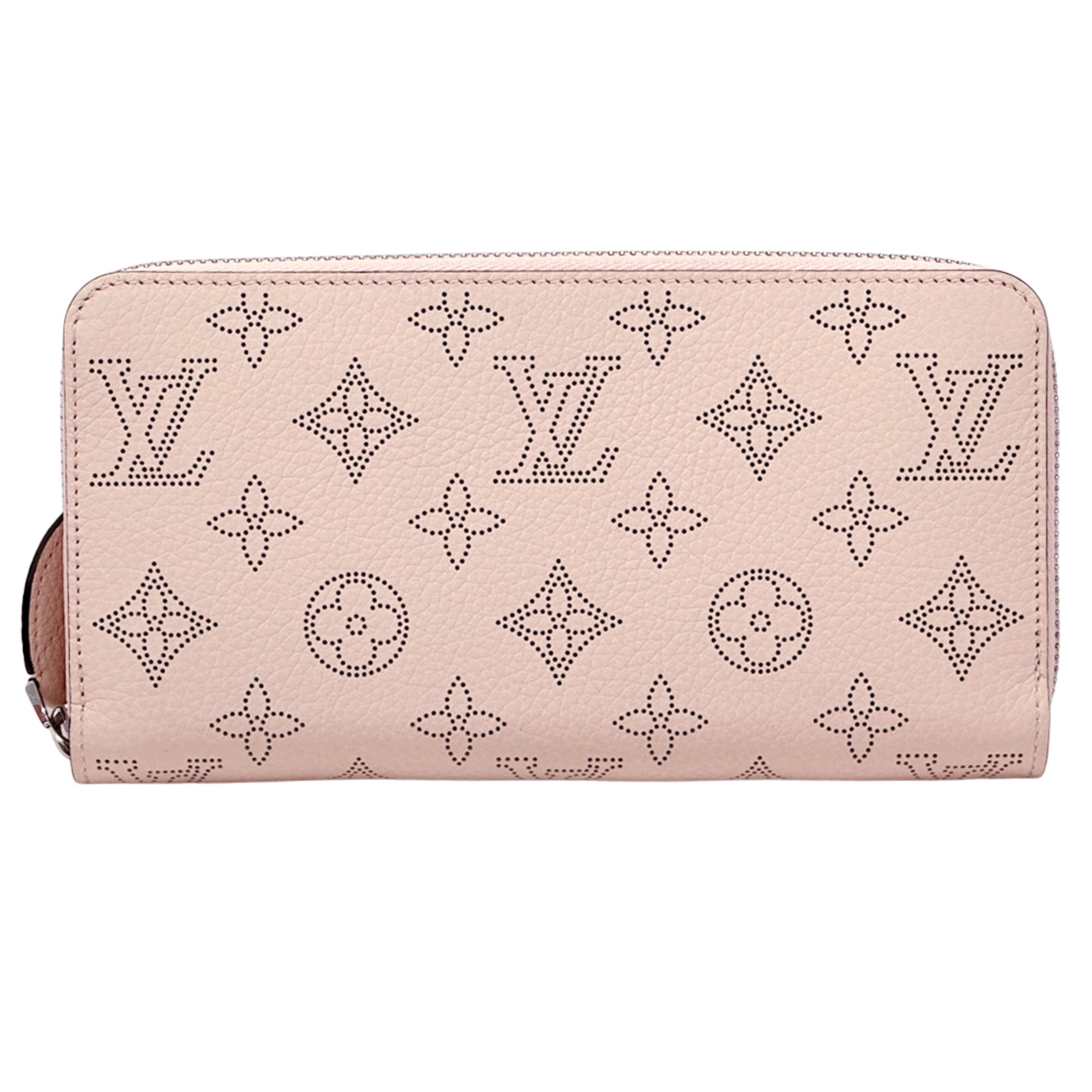 Louis Vuitton Monogram Mahina Zippy Wallet in Jasmine with Round Zipper