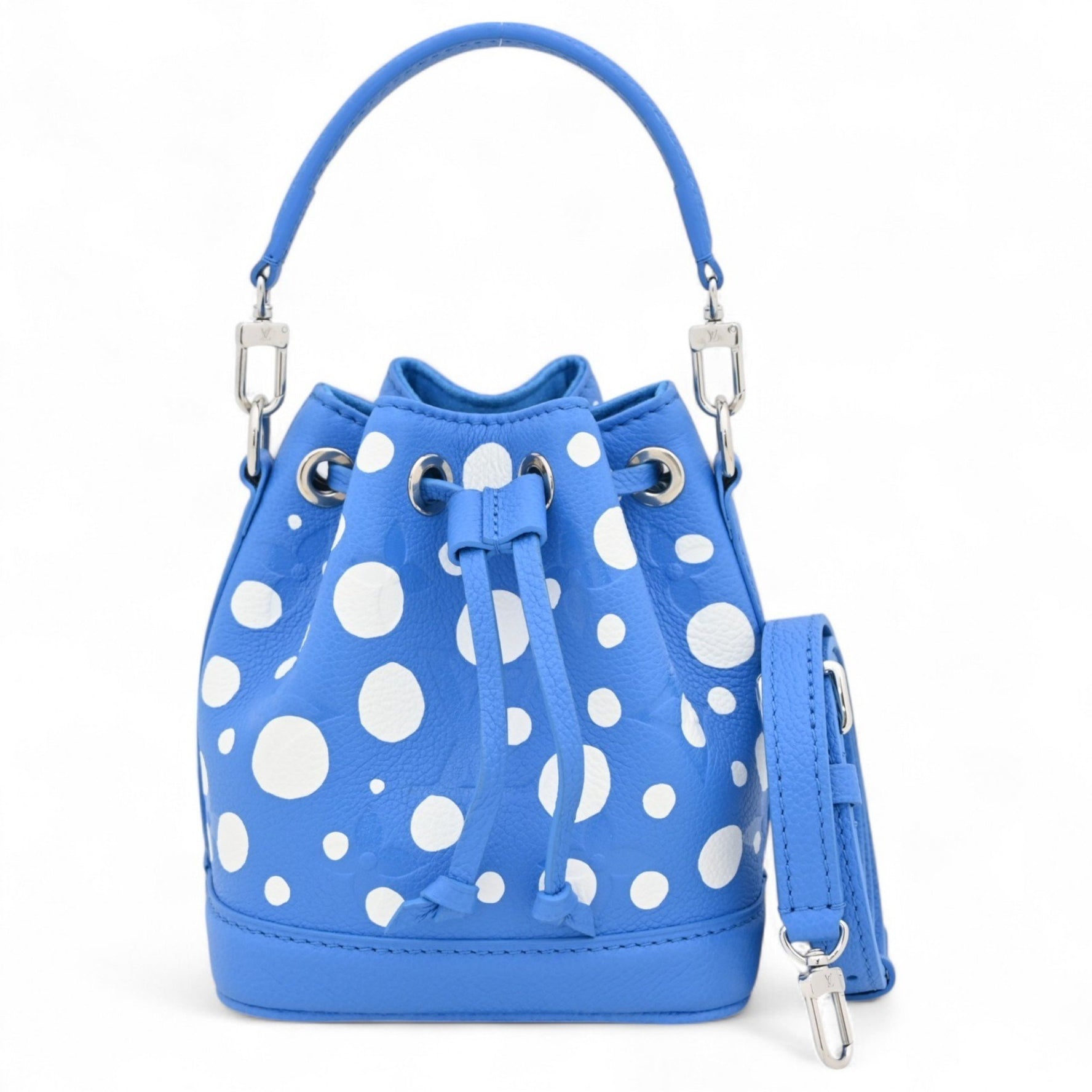 Louis Vuitton Monogram Nano Noe collaboration with Yayoi Kusama