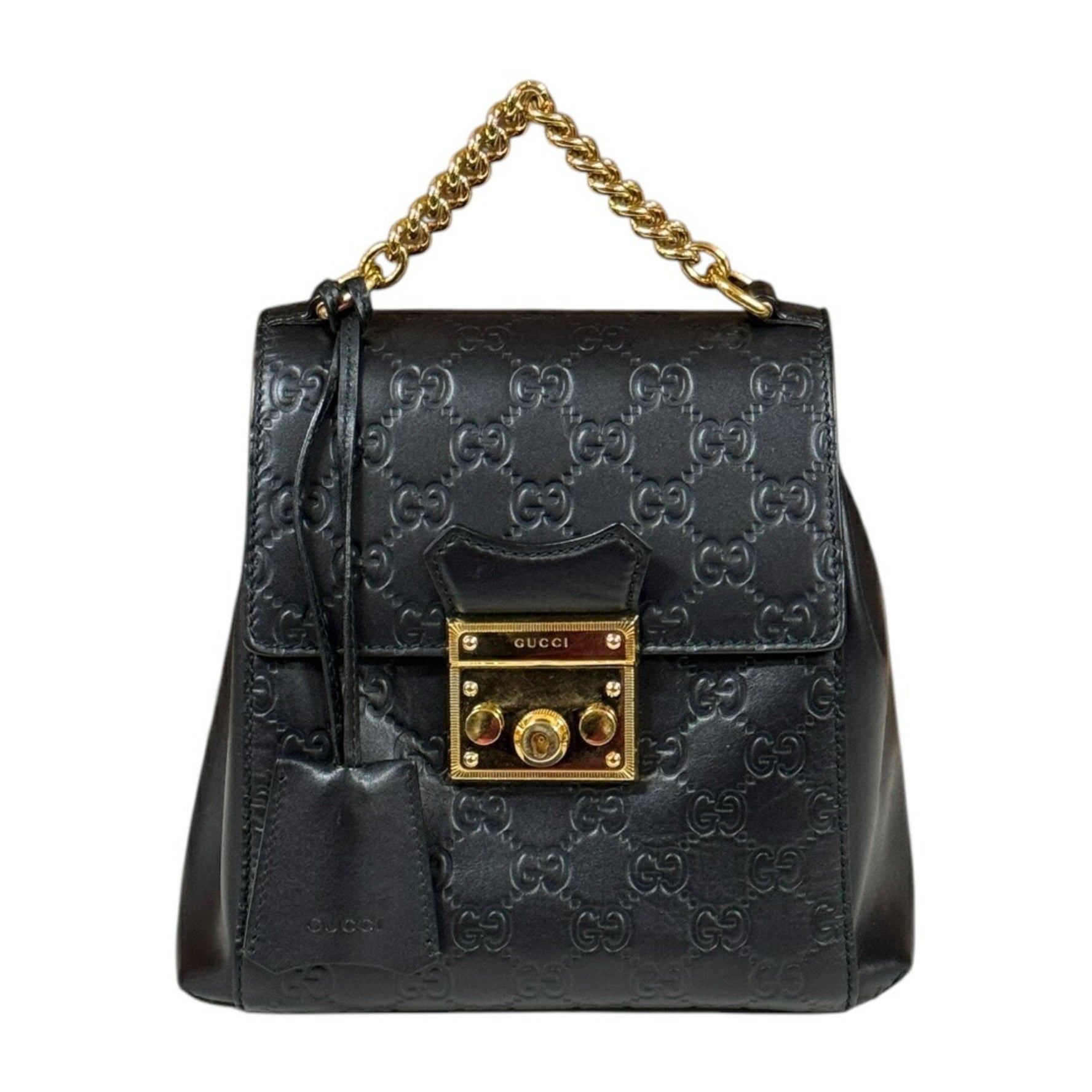Gucci Guccissima Backpack Daypack Leather Women's GUCCI 2way