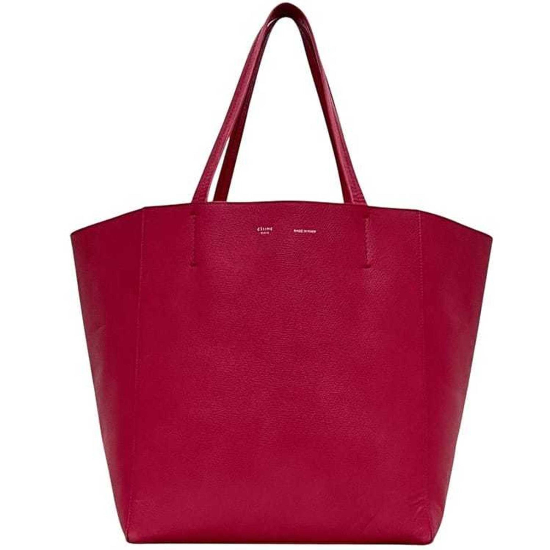 Celine Cabas Phantom Small Tote Bag in Leather - Grained Leather, Size