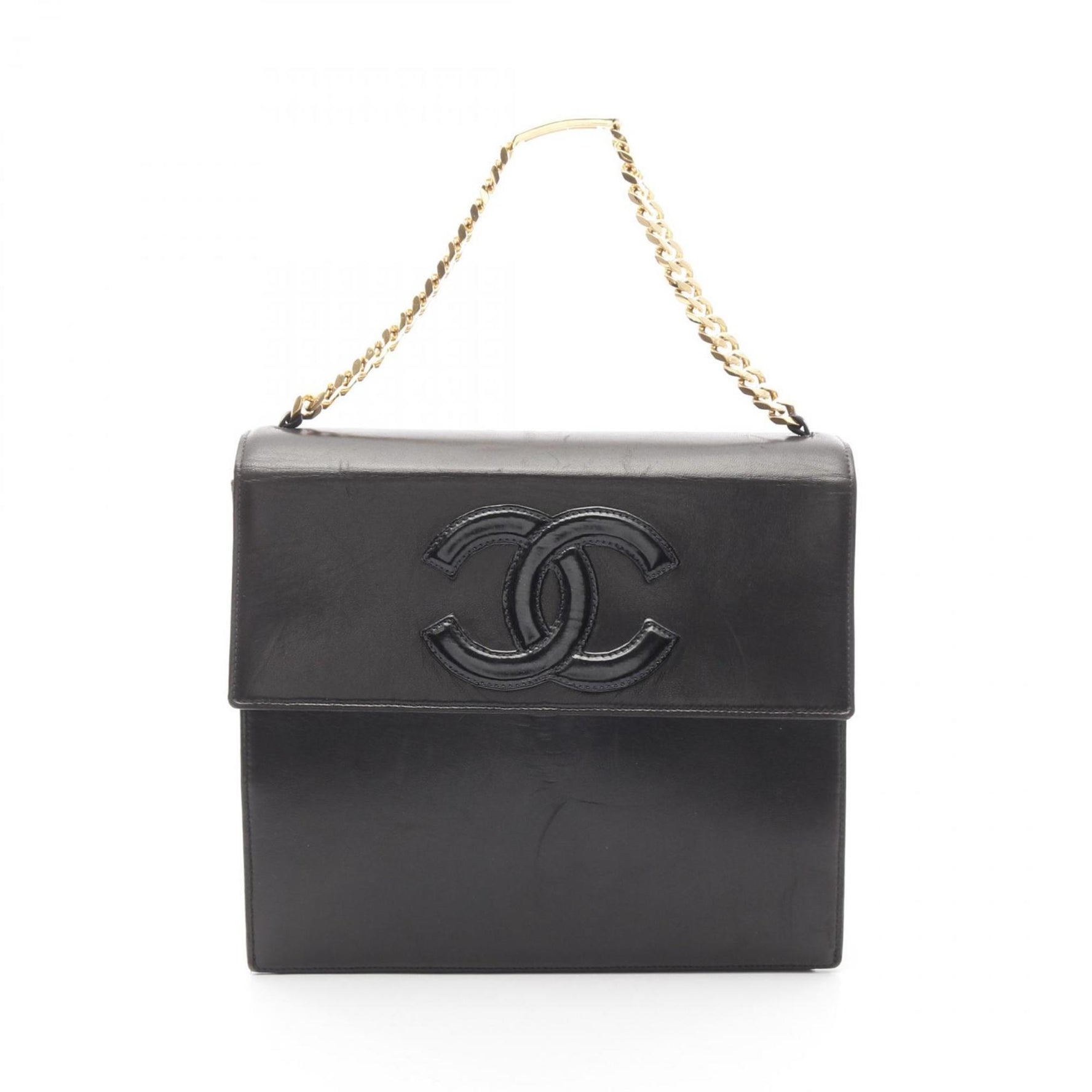 CHANEL Coco Mark Handbag, Lambskin