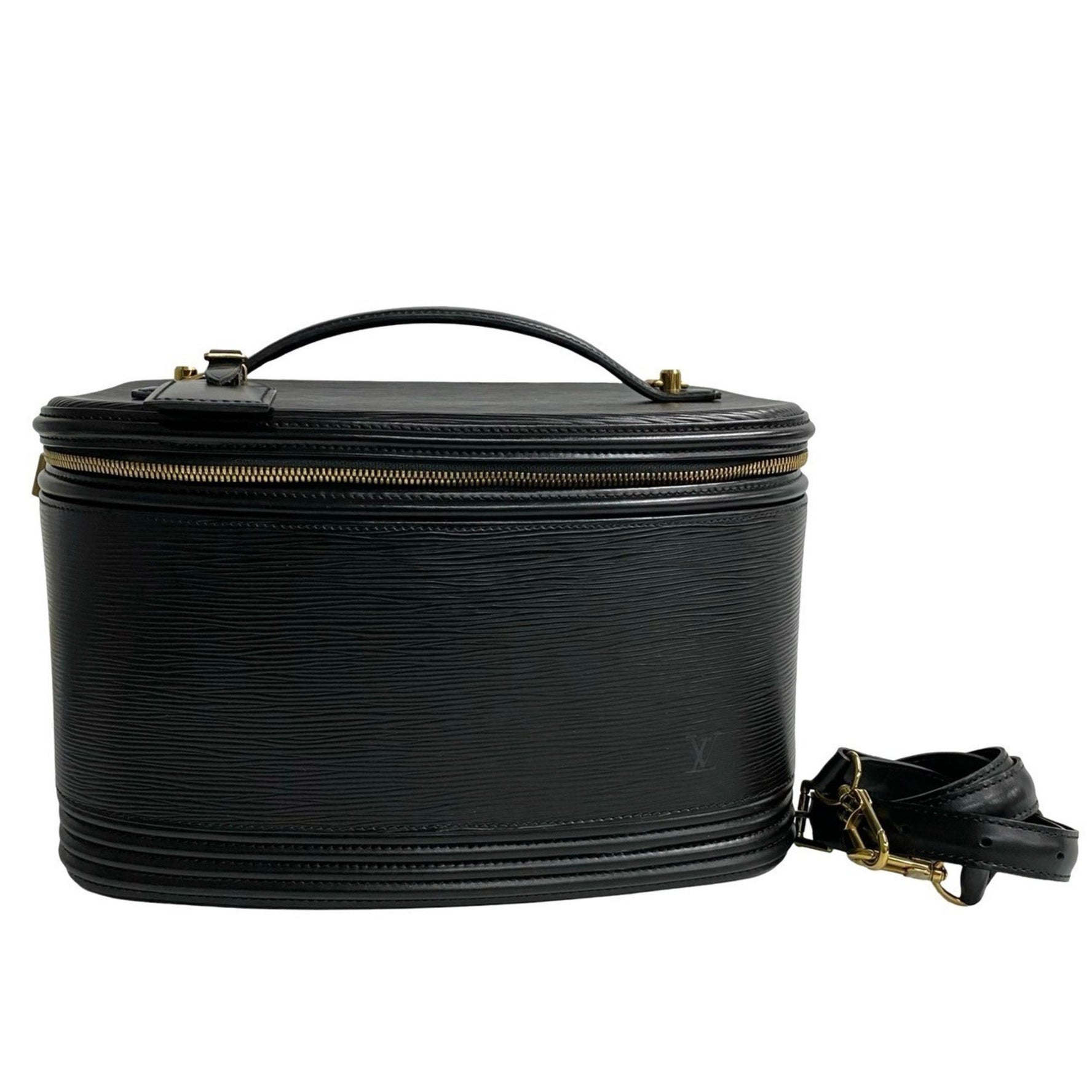 Louis Vuitton Nice Vanity Epi Leather Handbag/Shoulder Bag in Noir