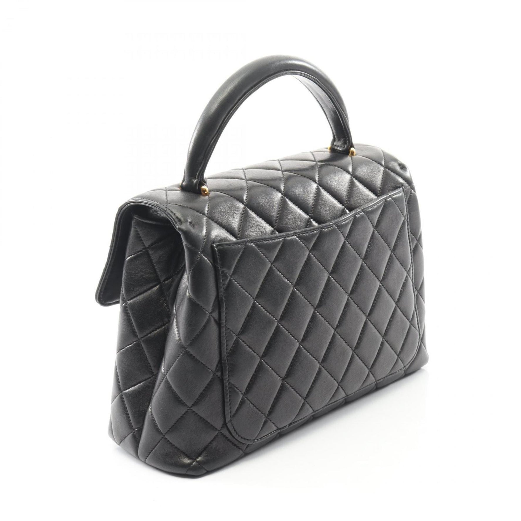 CHANEL Matelasse Handbag, Lambskin Leather
