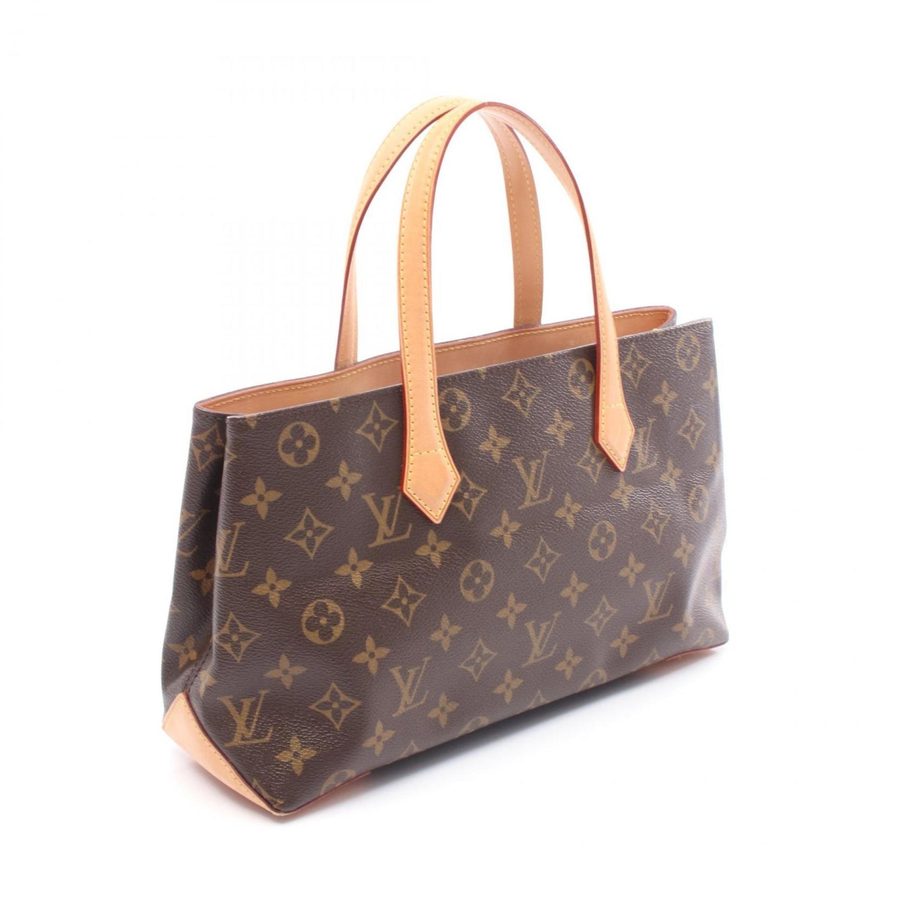 Louis Vuitton Wilshire PM Handbag, Coated Canvas and Leather, Monogram