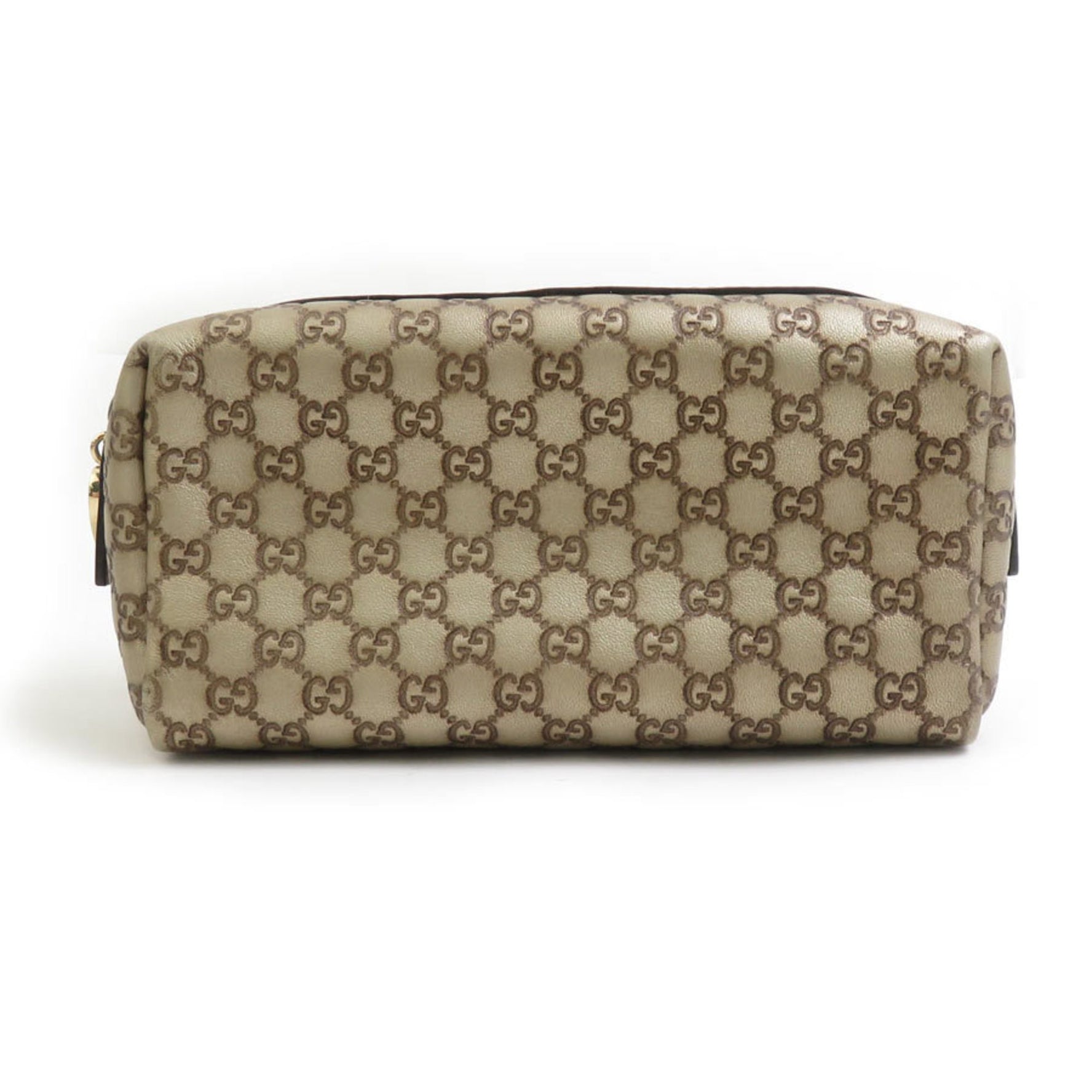 GUCCI pouch micro Guccissima leather ladies