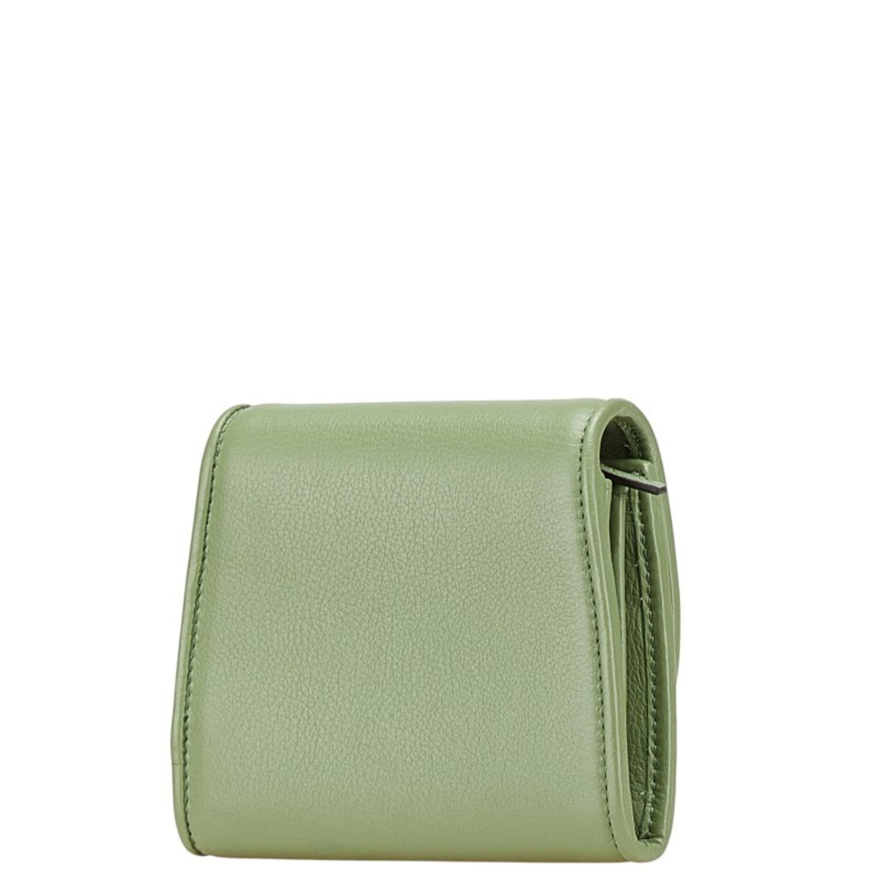 Gucci Blondie Medium Chain Shoulder Bag/Wallet Bag Green and Gold Leather Women's GUCCI