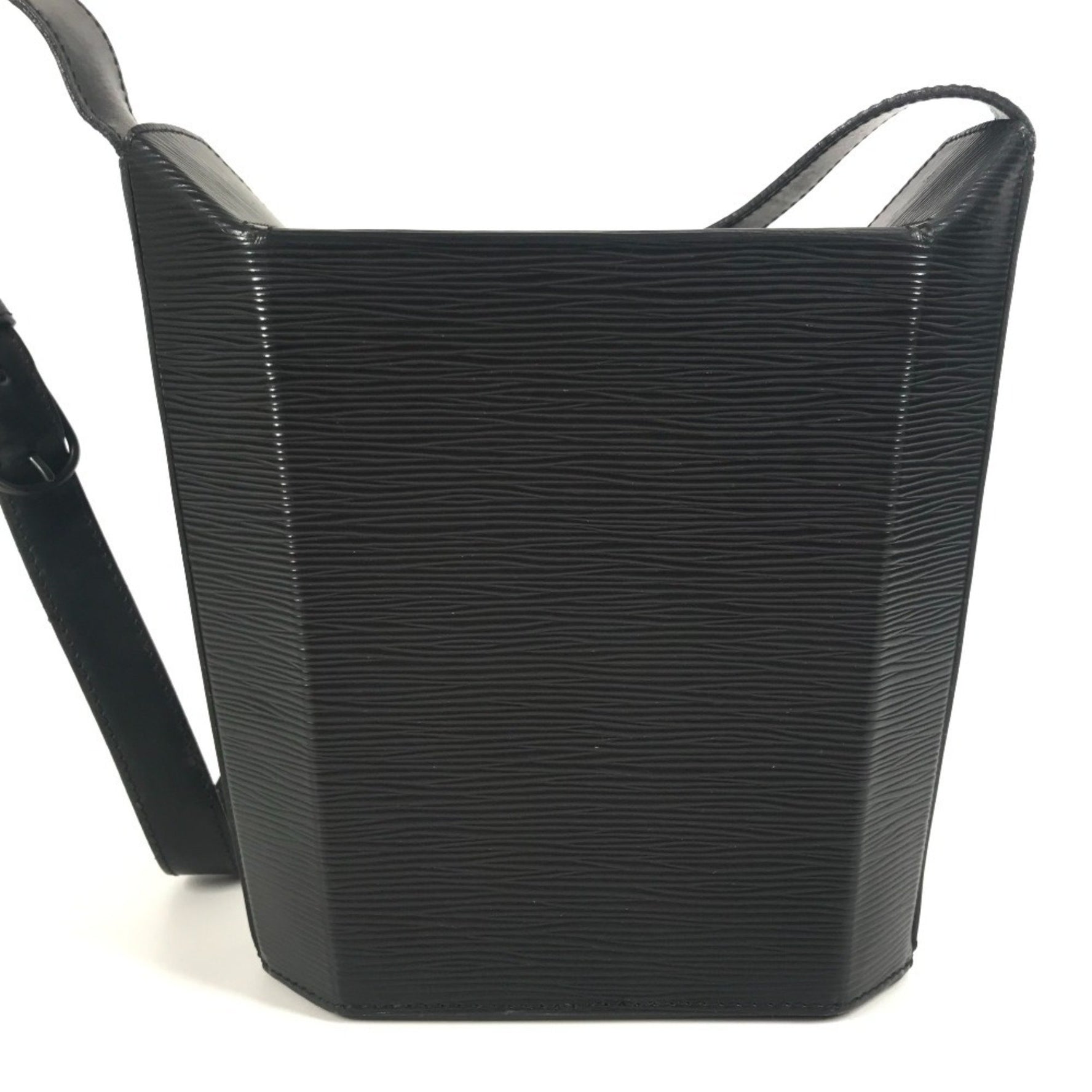 LOUIS VUITTON Epi Leather Bucket Shoulder Bag in Black, Leather