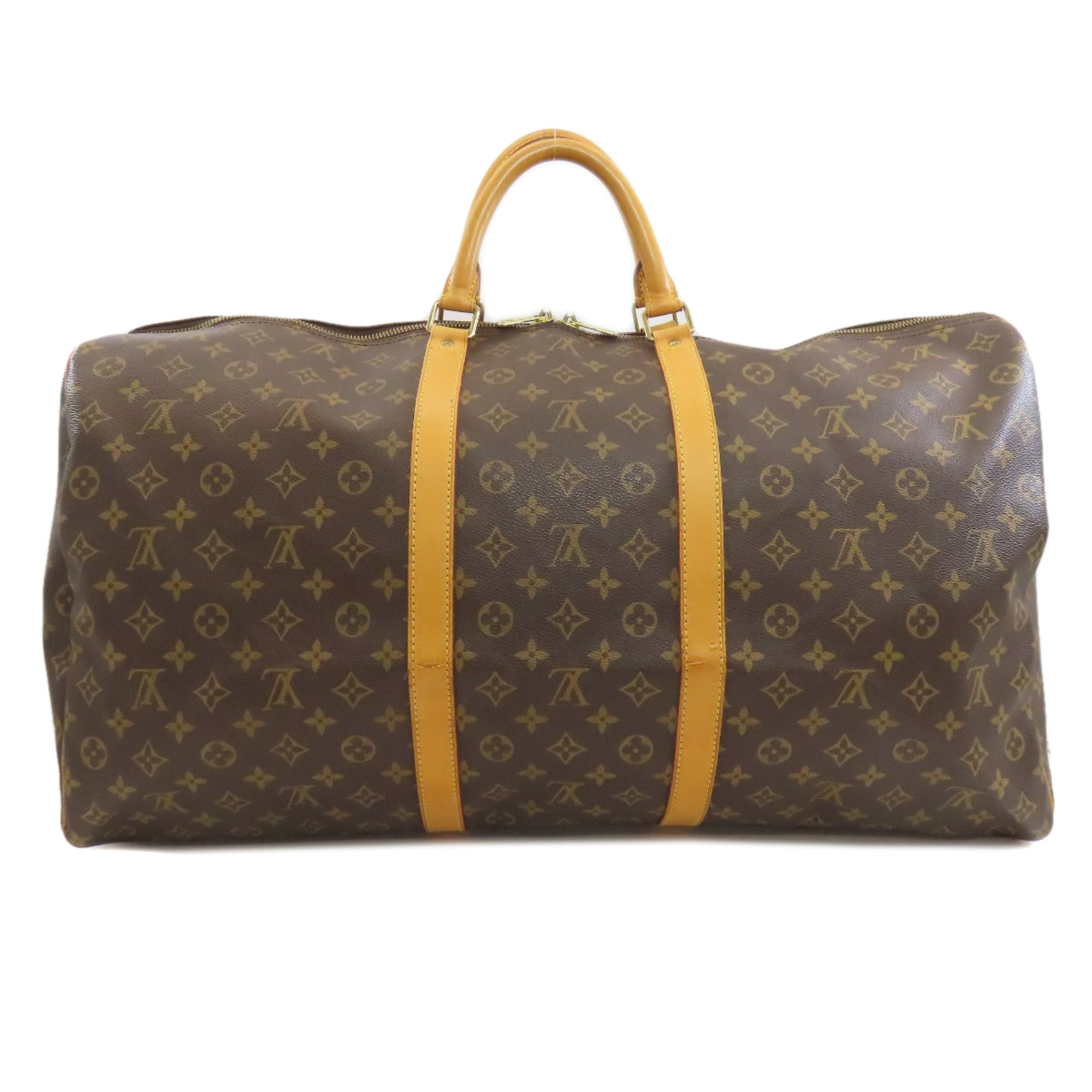 Louis Vuitton Keepall 60 Shoulder Bag Monogram Canvas LOUIS VUITTON
