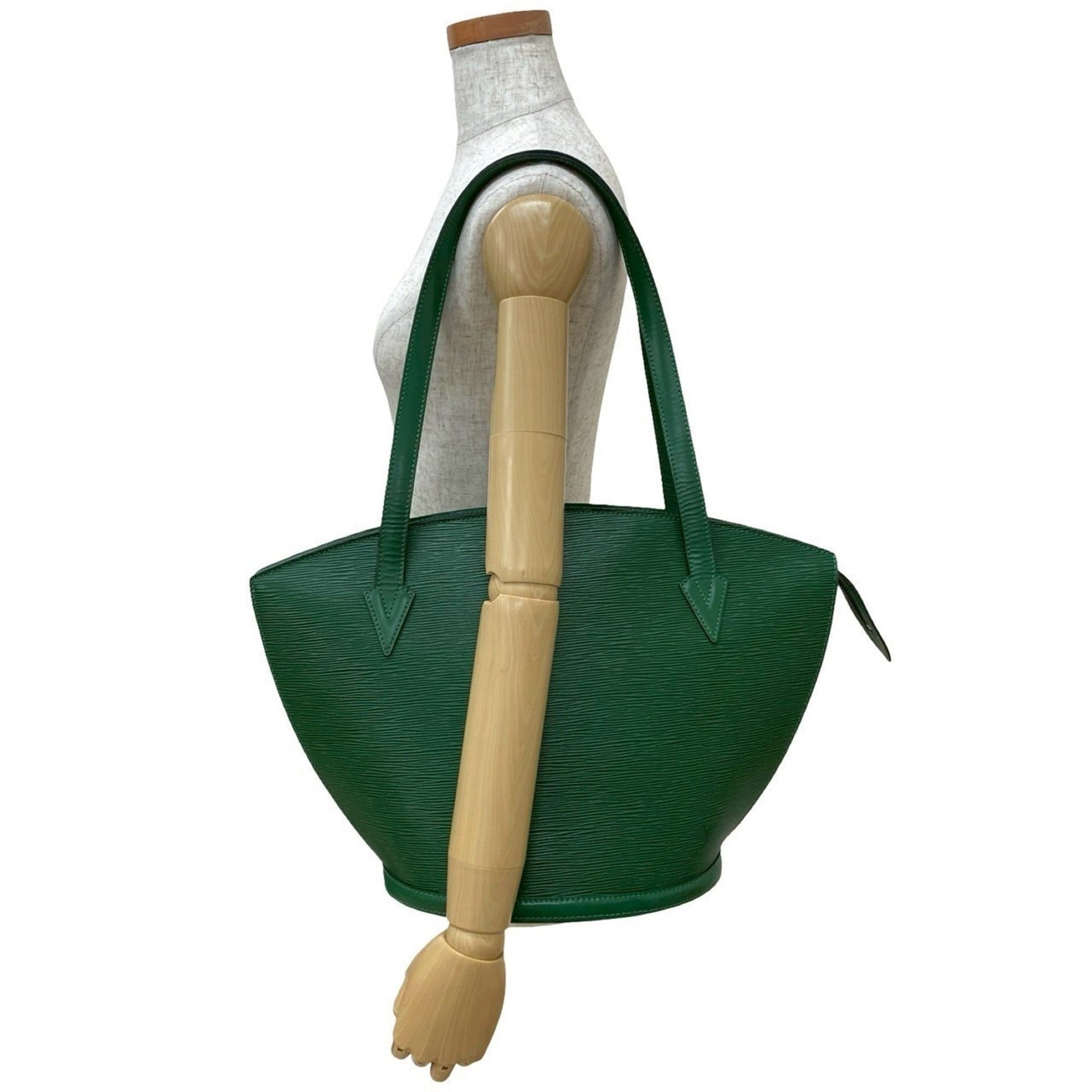 Louis Vuitton Saint-Jacques Shopping Epi Leather Tote Bag/Semi Shoulder Bag in Borneo