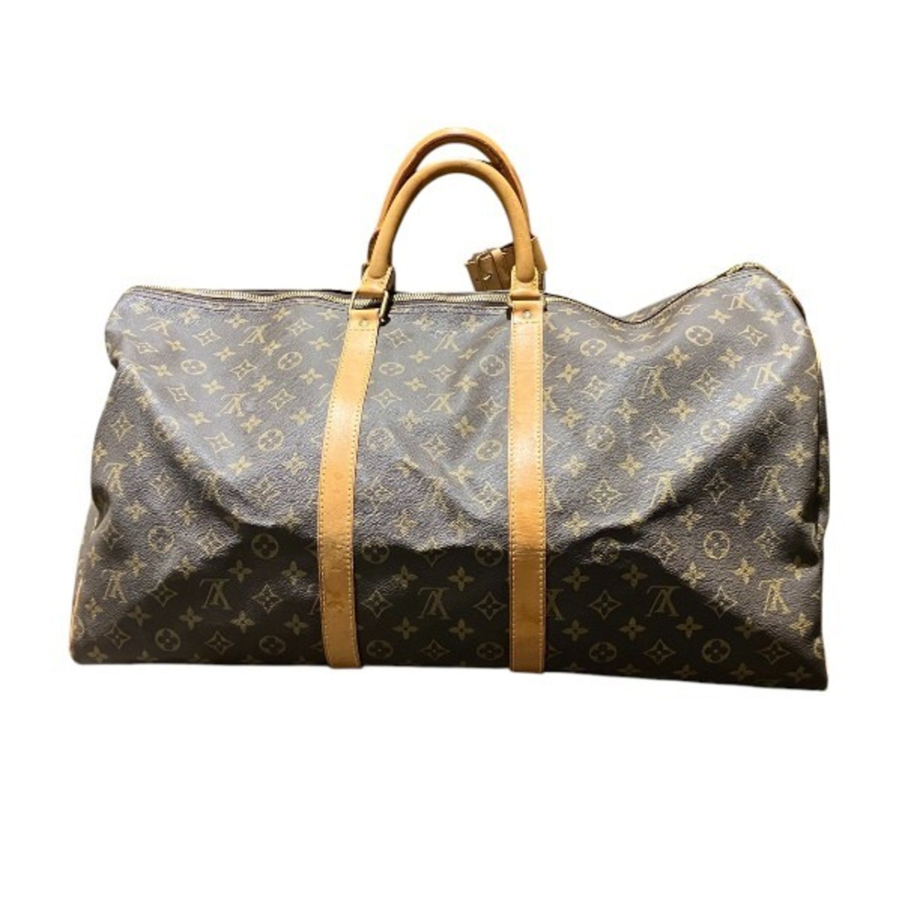 Louis Vuitton Monogram Keepall 55 Bag Boston bag Men's Women's