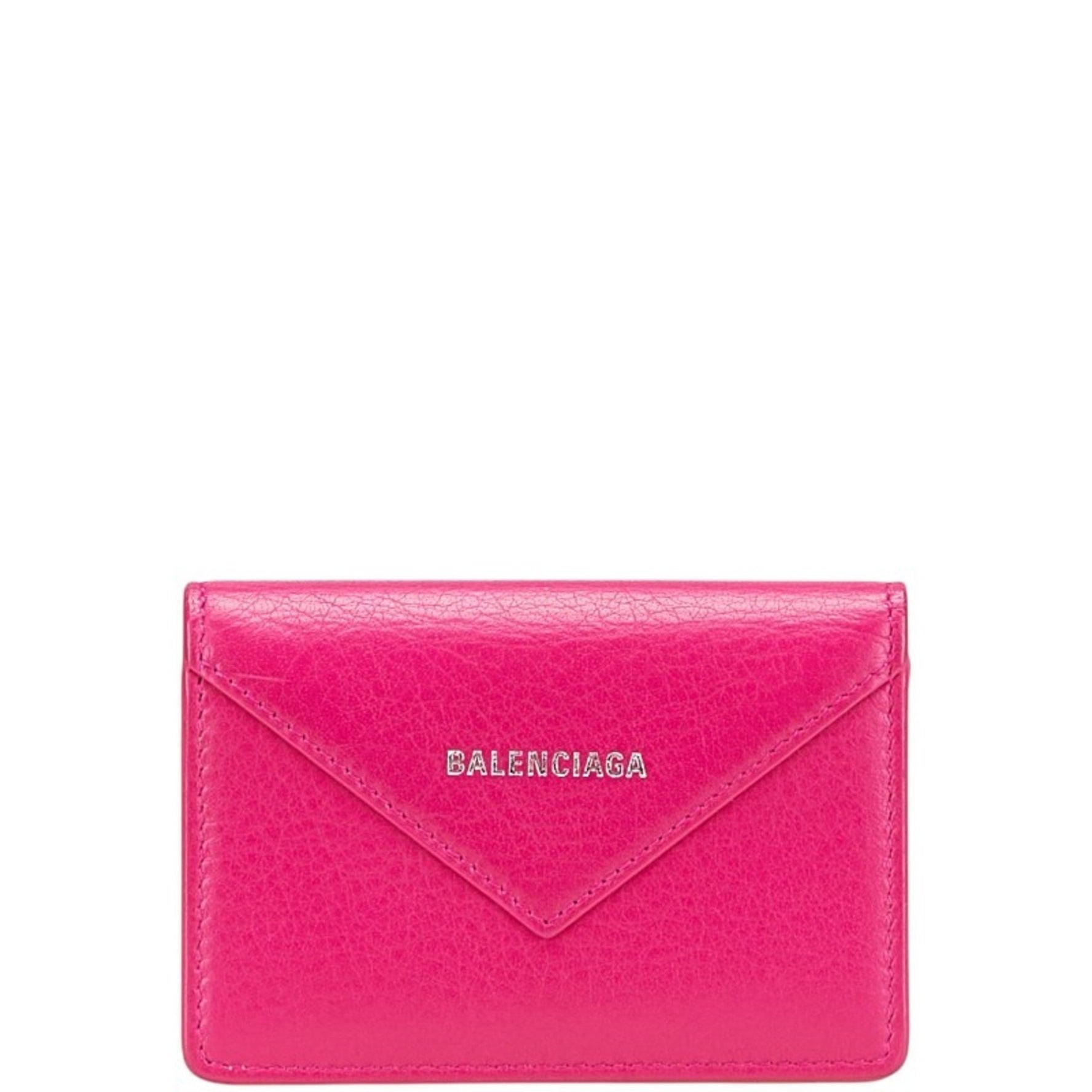 Balenciaga Card Case, Pass Business Holder Pink Leather Women's BALENCIAGA
