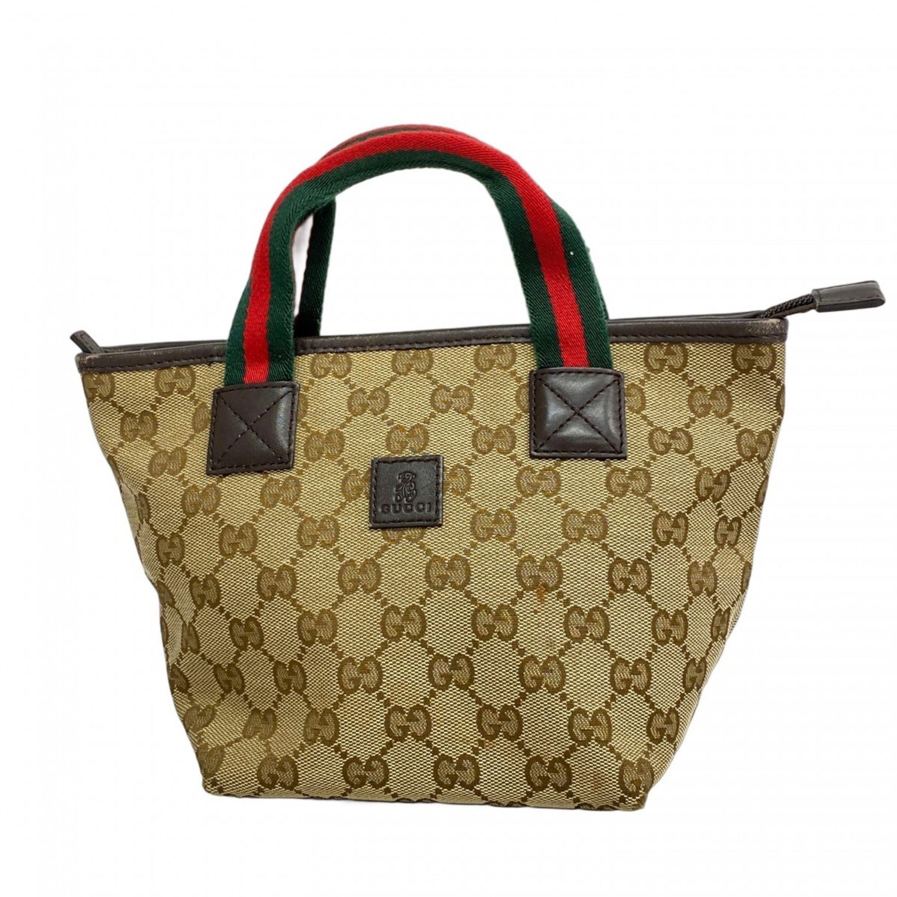 Gucci GG Canvas Sherry Line Handbag