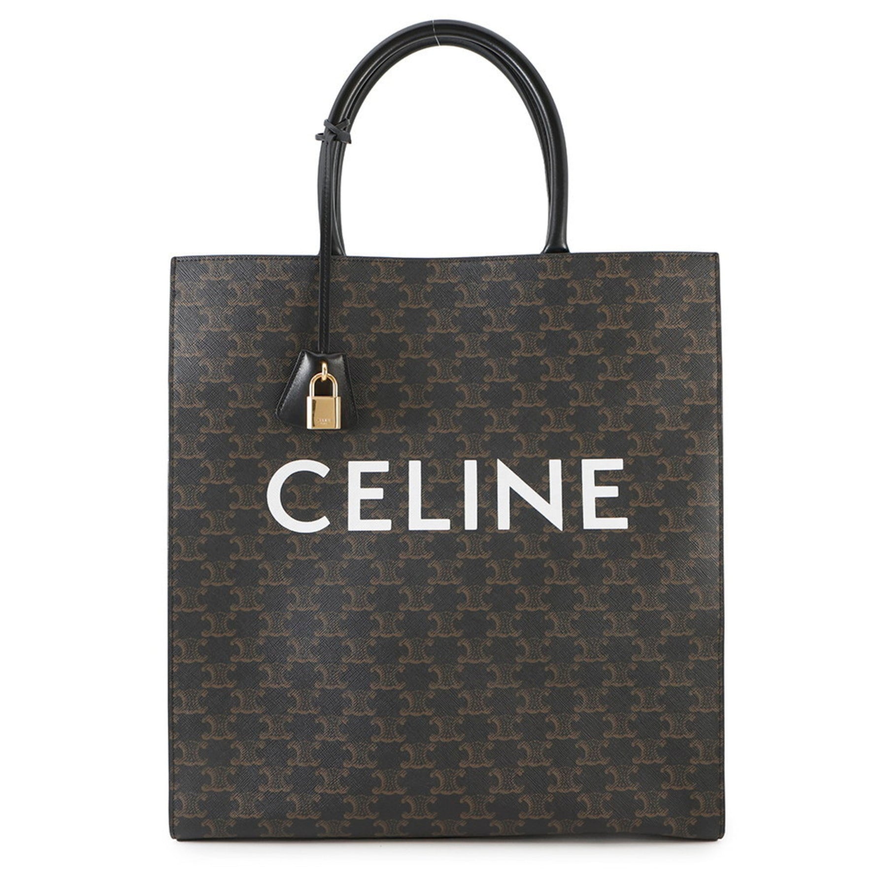 Celine Triomphe Vertical Cabas Tote Bag