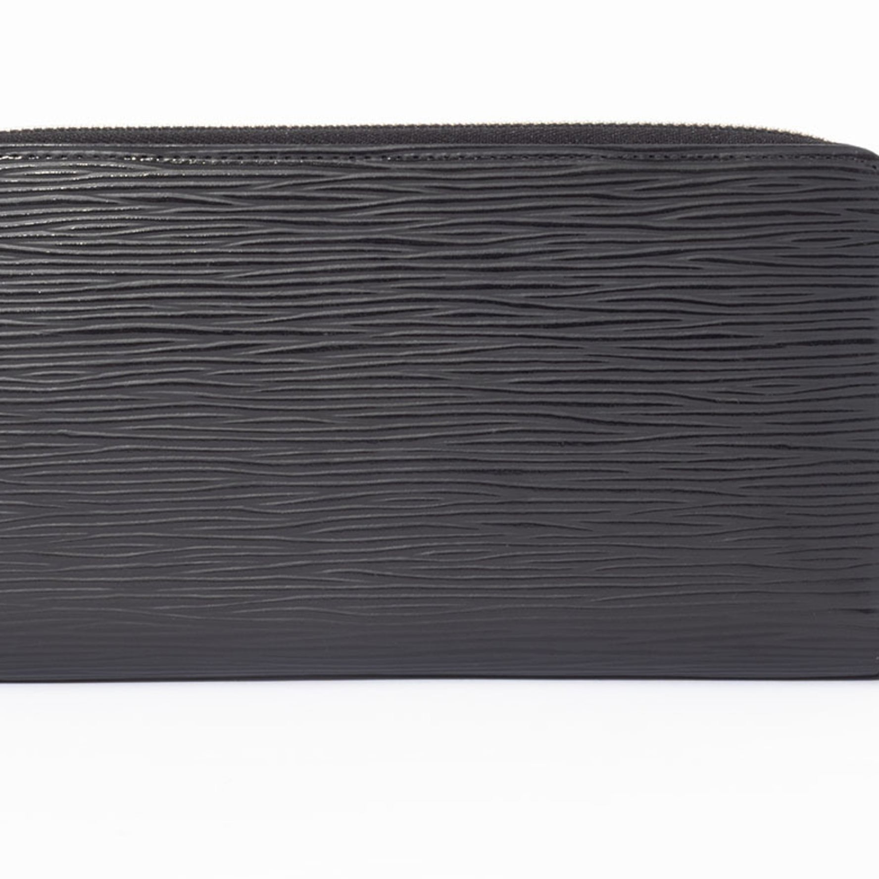 Louis Vuitton Zippy Wallet Long Epi Leather Noir Black