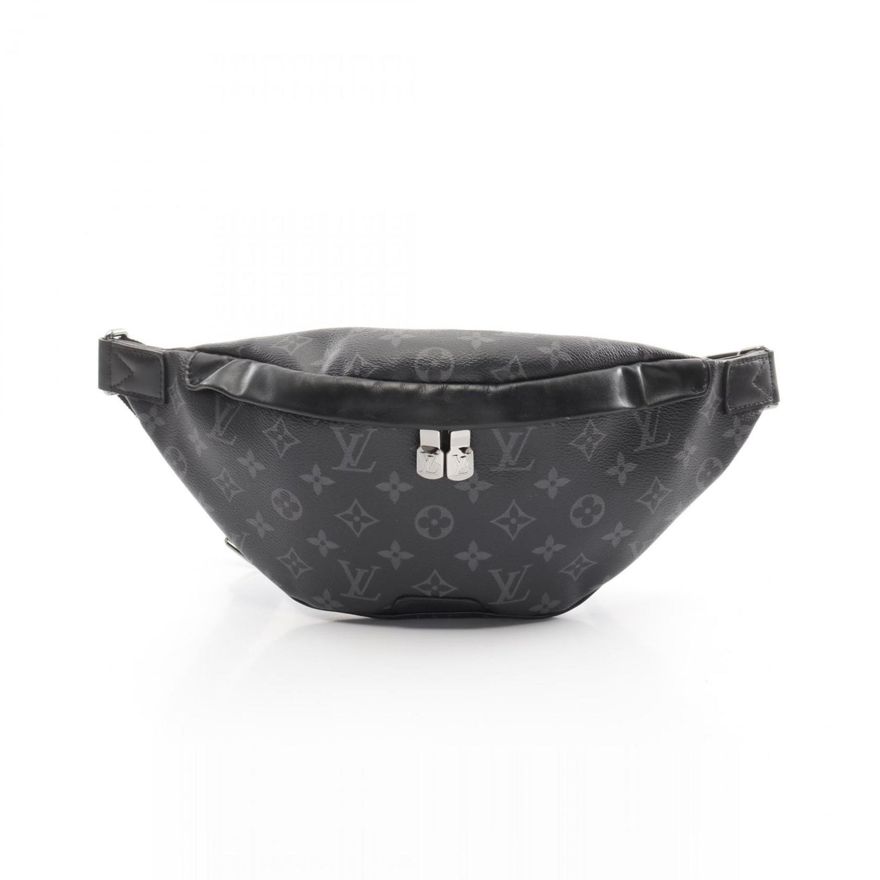 Louis Vuitton Discovery Bum Bag PM Waist Body Coated Canvas Leather Monogram Eclipse Men's Black
