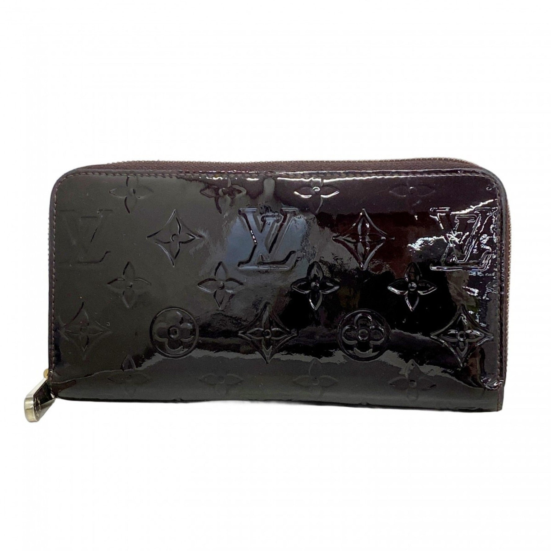 Louis Vuitton Vernis Zippy Wallet Amaranth Long