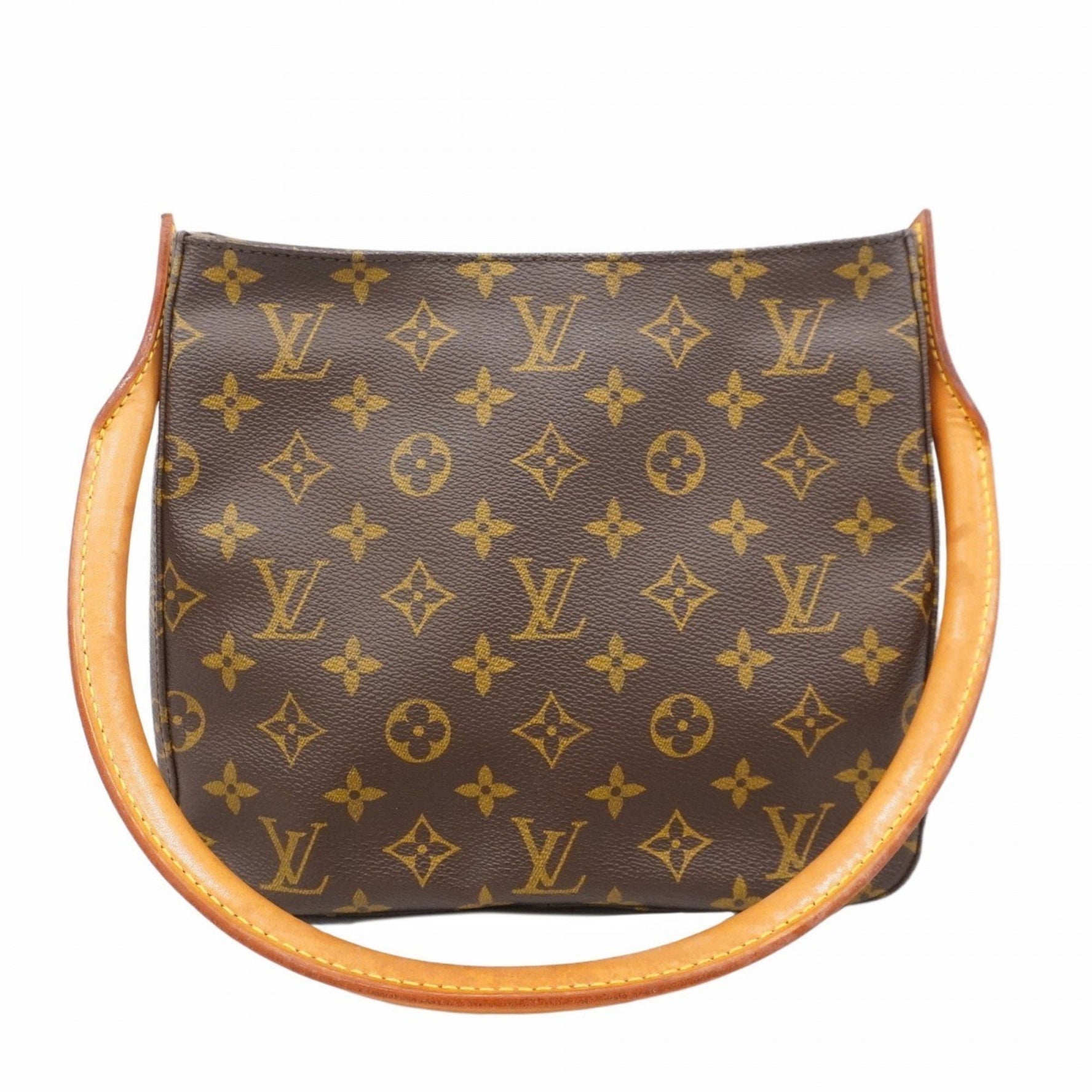 Louis Vuitton Monogram Looping MM Shoulder Bag M51146 Brown Women's
