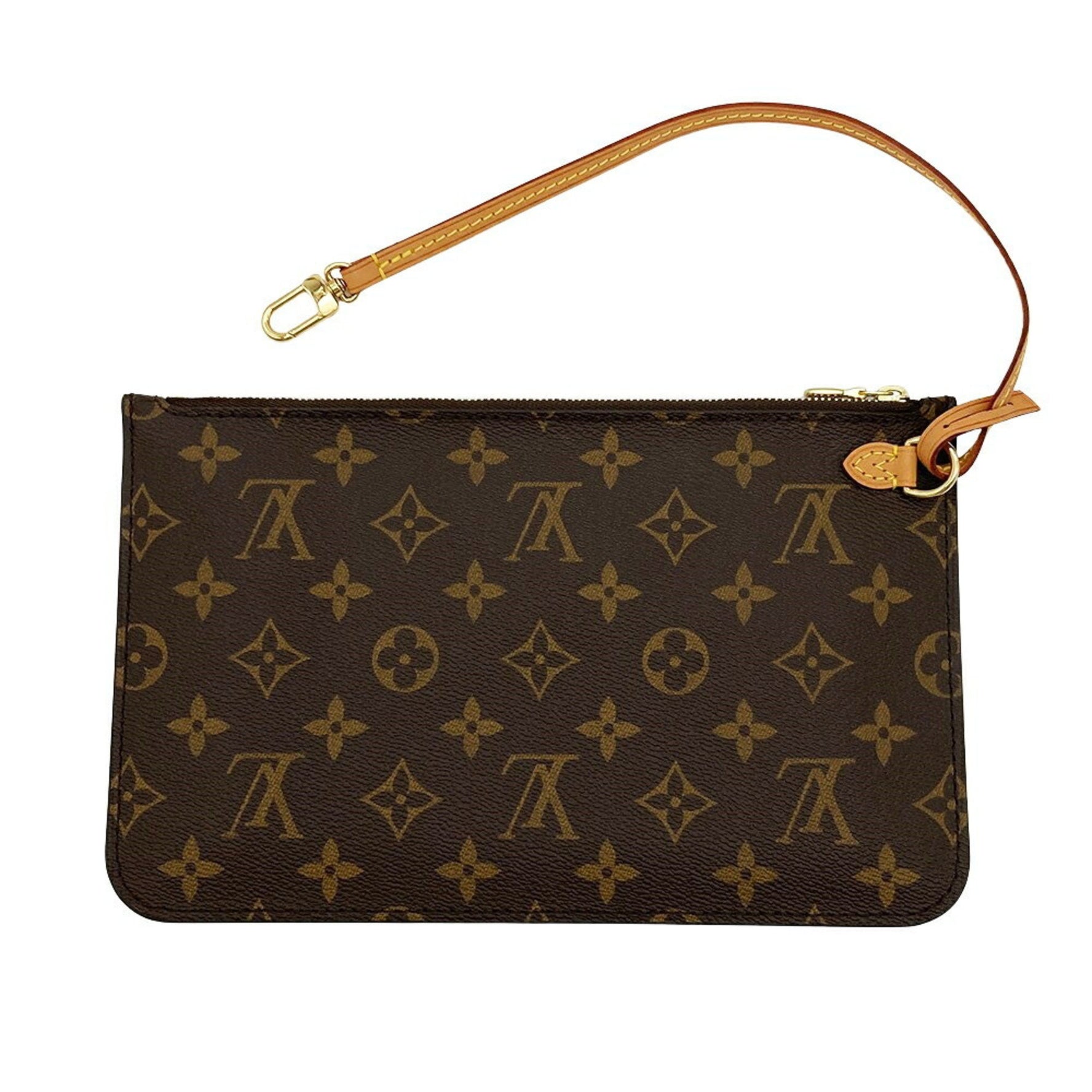 Louis Vuitton Neverfull MM Pouch Only Monogram Canvas Brown