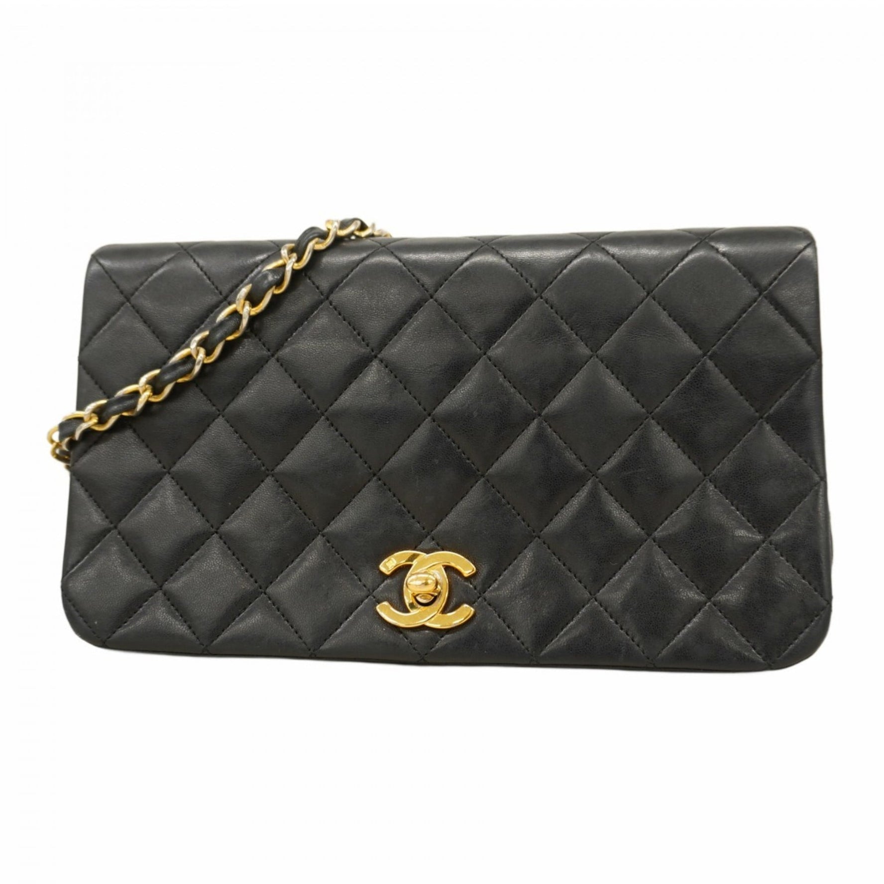 Chanel Matelasse Shoulder Bag with Chain Bag, Lambskin