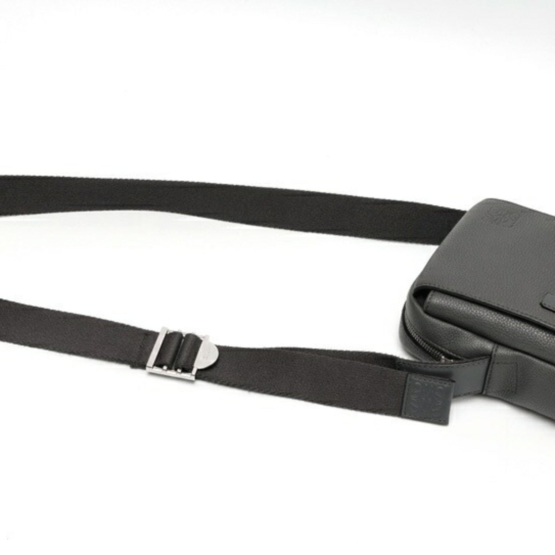 LOEWE Military Pouch Shoulder Bag Soft Grain Calfskin