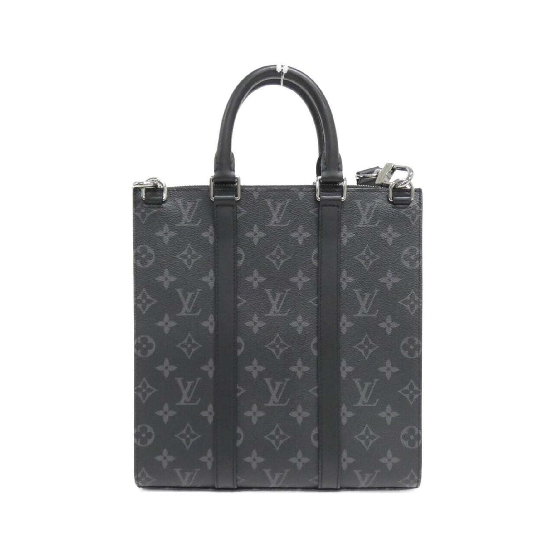 Louis Vuitton Monogram Eclipse Sac Plat Cross Handbag